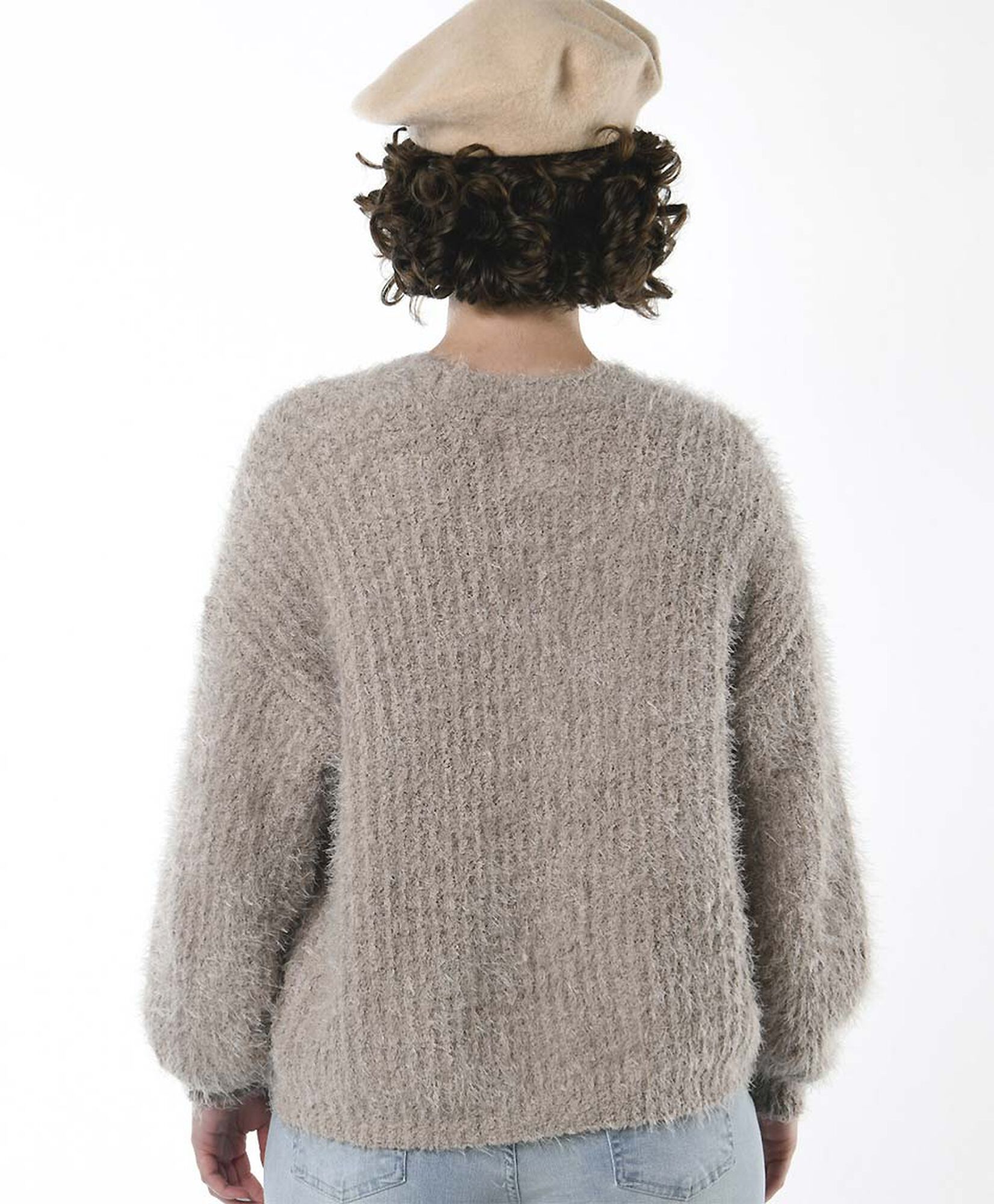 Cardigan mujer botones pelitos Cardigan mujer botones pelitos