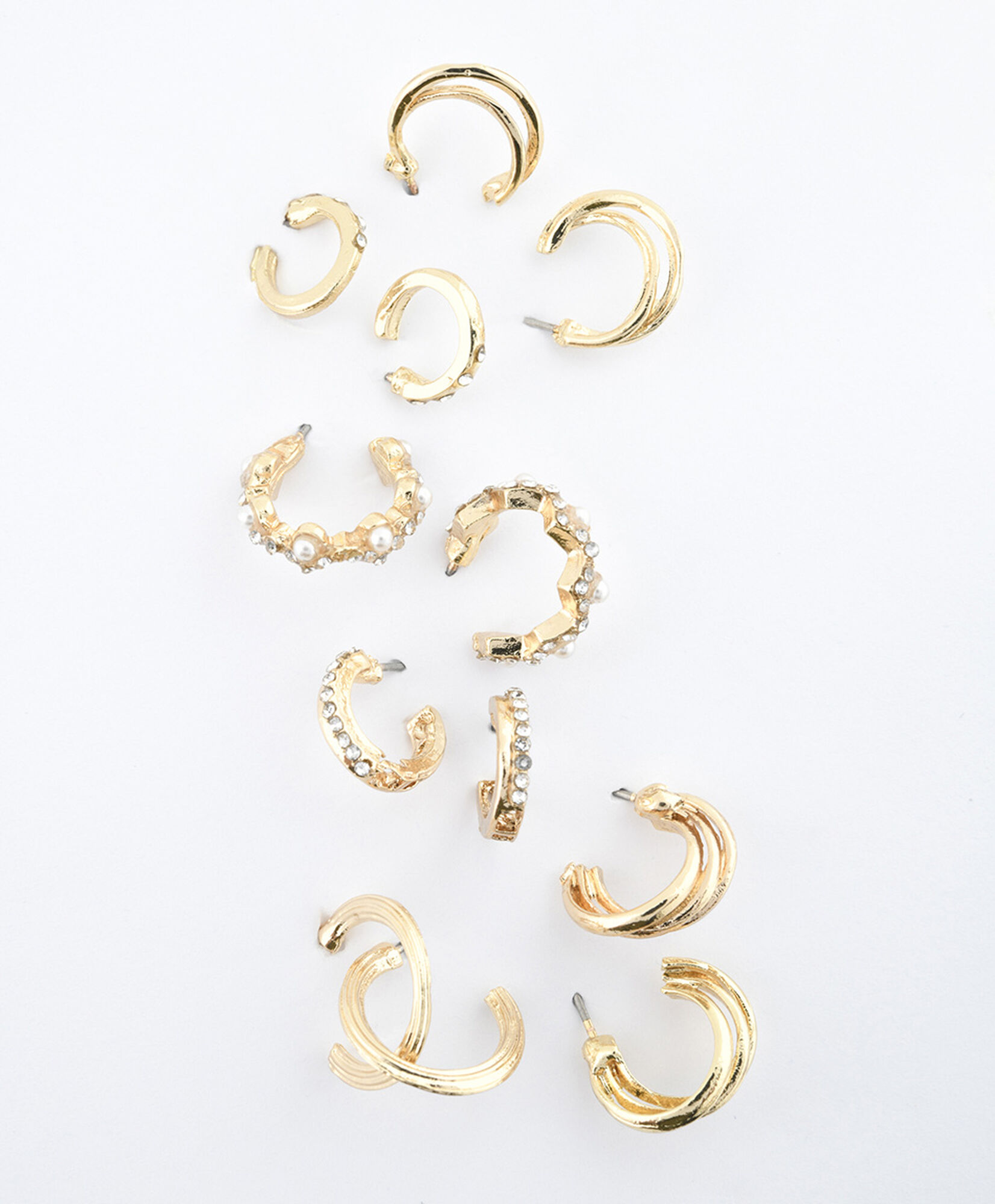 Set 6 aros mujer gold Set 6 aros mujer gold