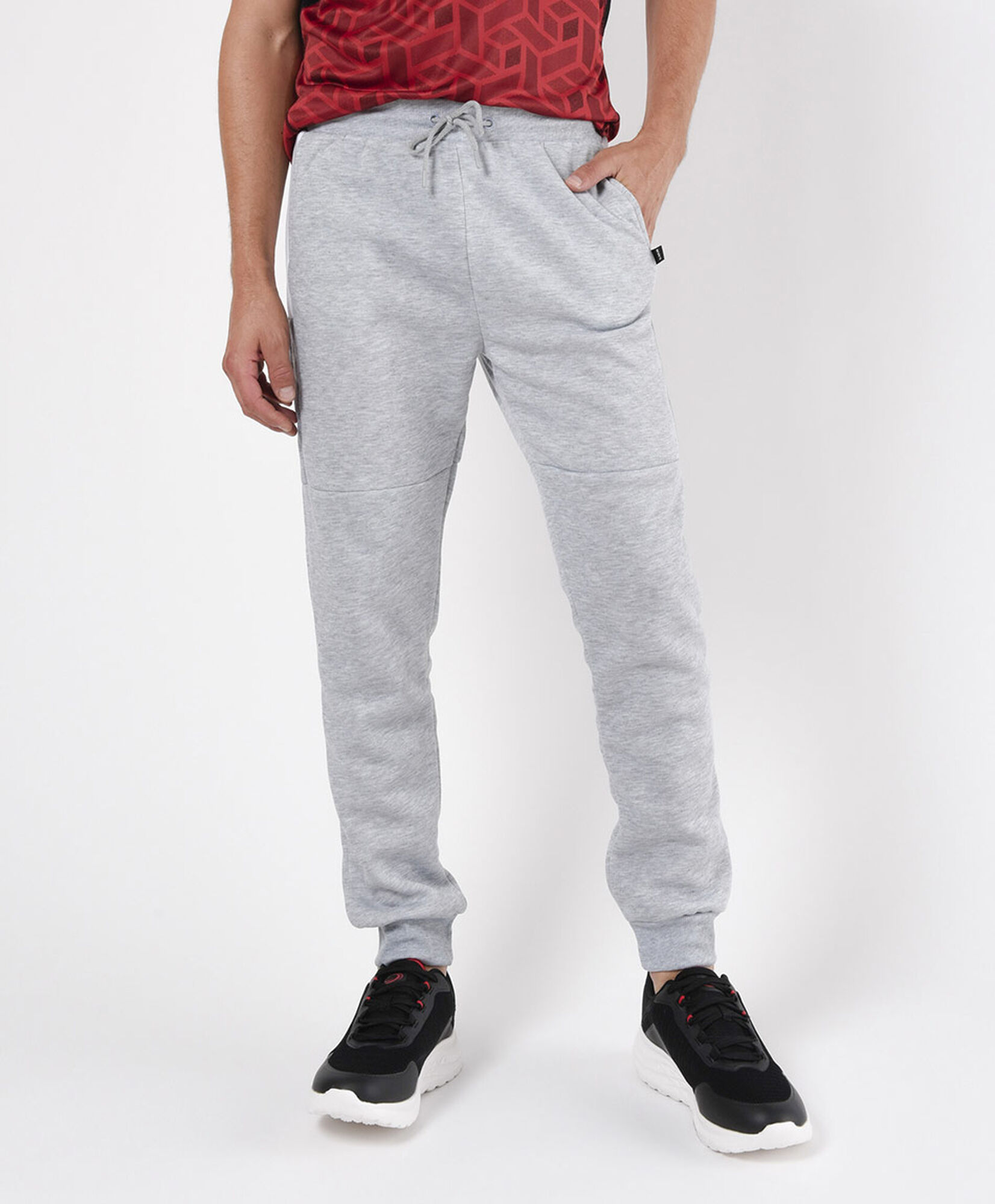 Pantalón de buzo hombre costuras slim fit Pantalón de buzo hombre costuras slim fit