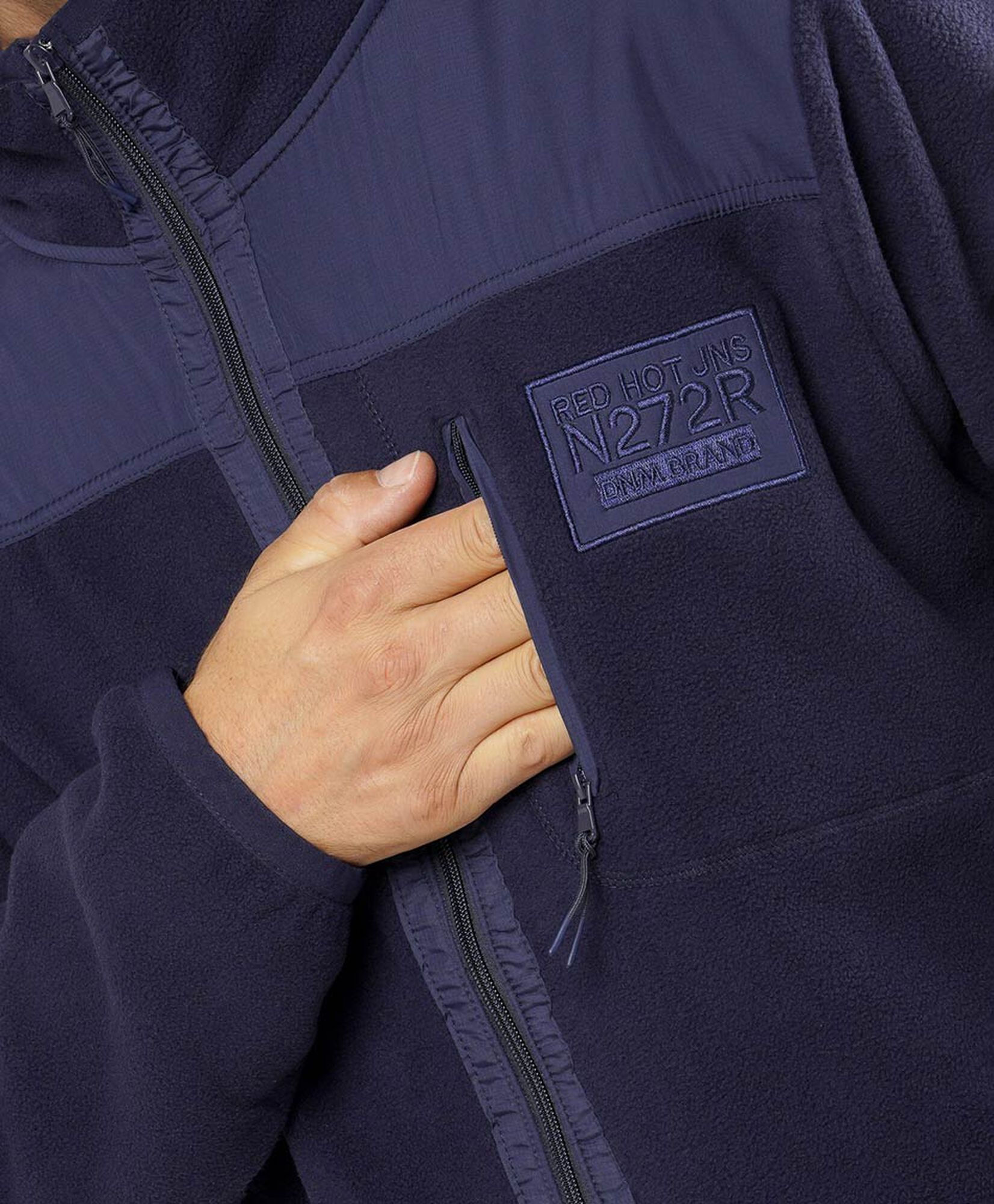 Chaqueta hombre polar bolsillos Chaqueta hombre polar bolsillos