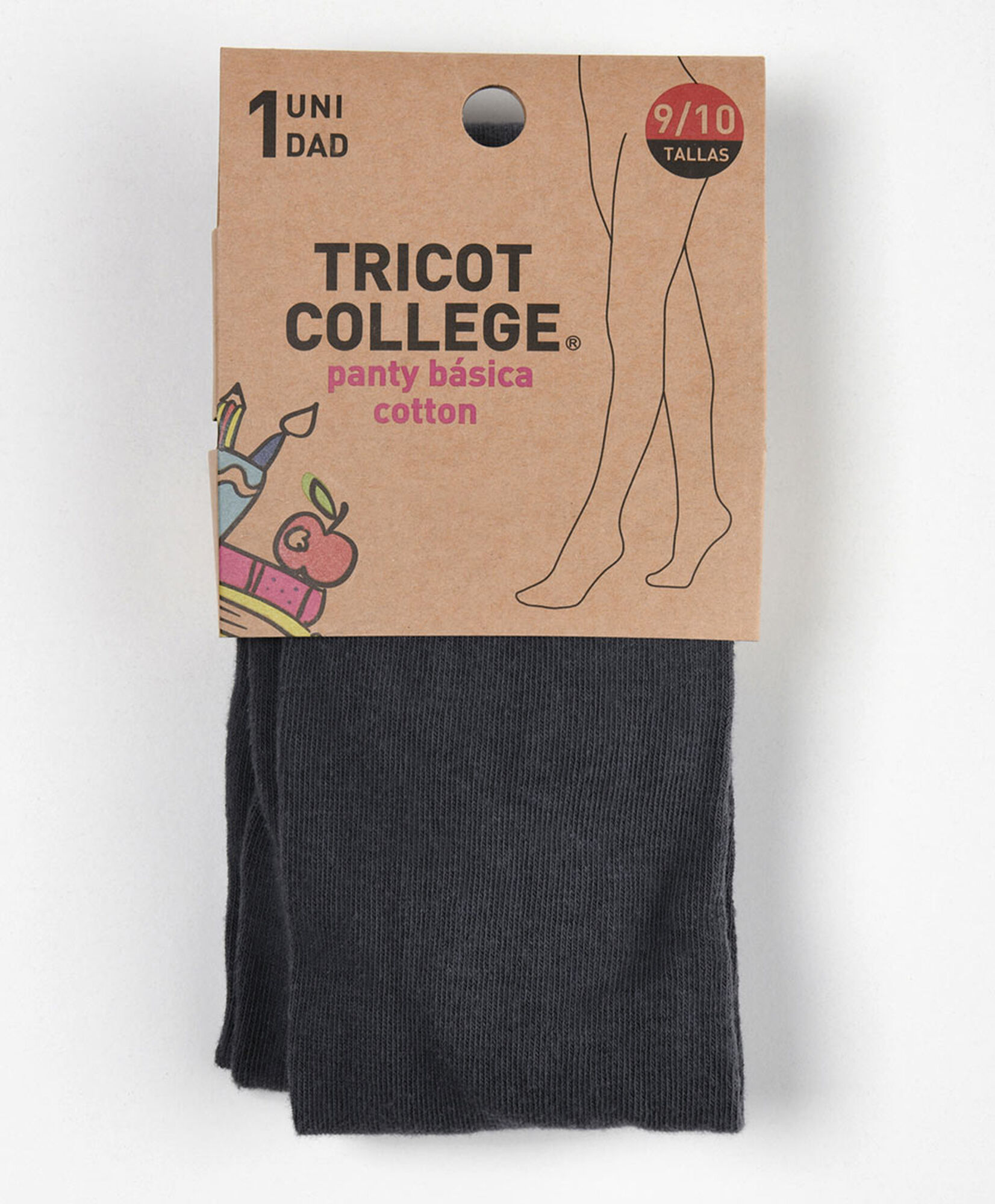 Panty escolar gris Panty escolar gris