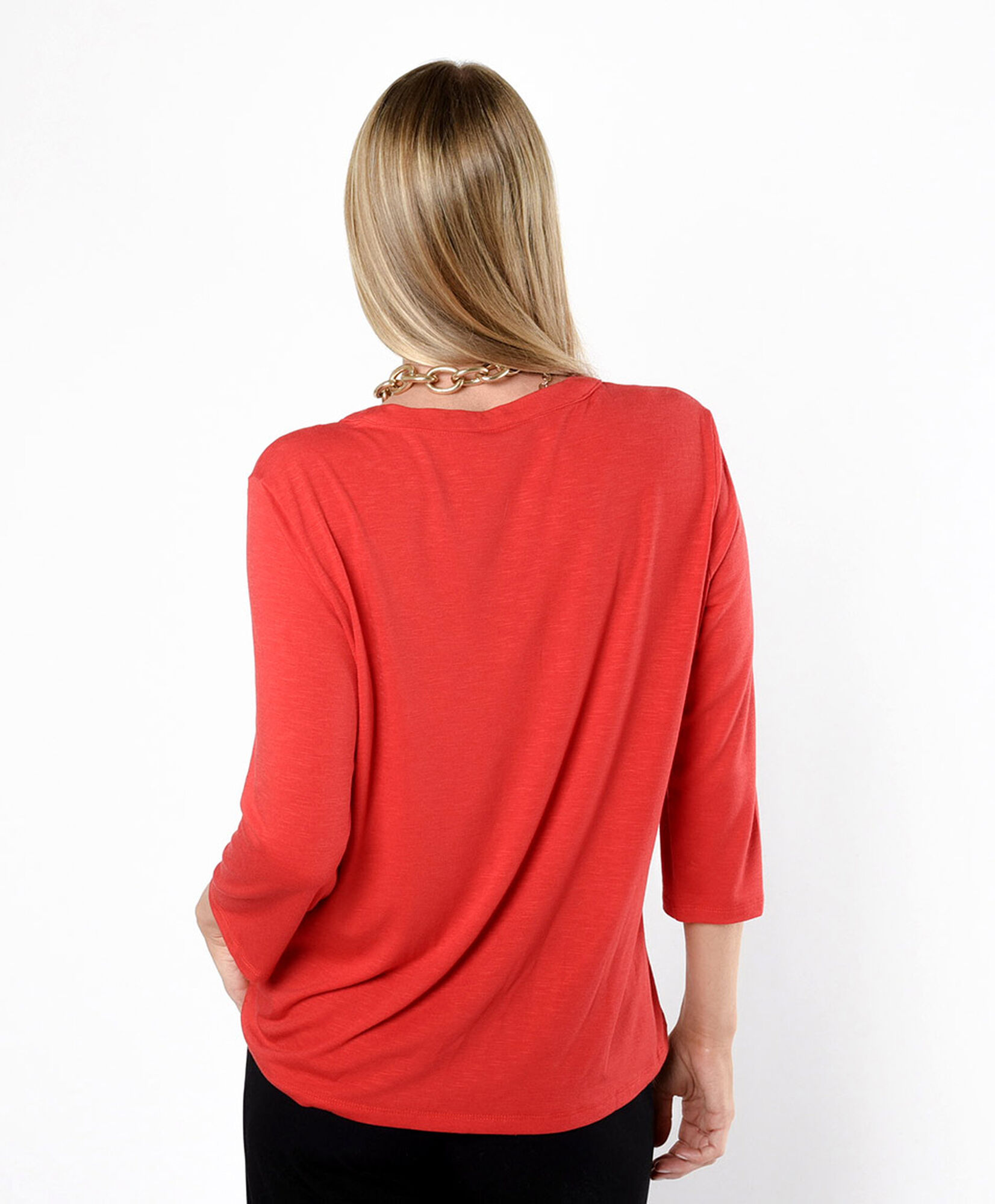 Polera mujer doble botón Polera mujer doble botón
