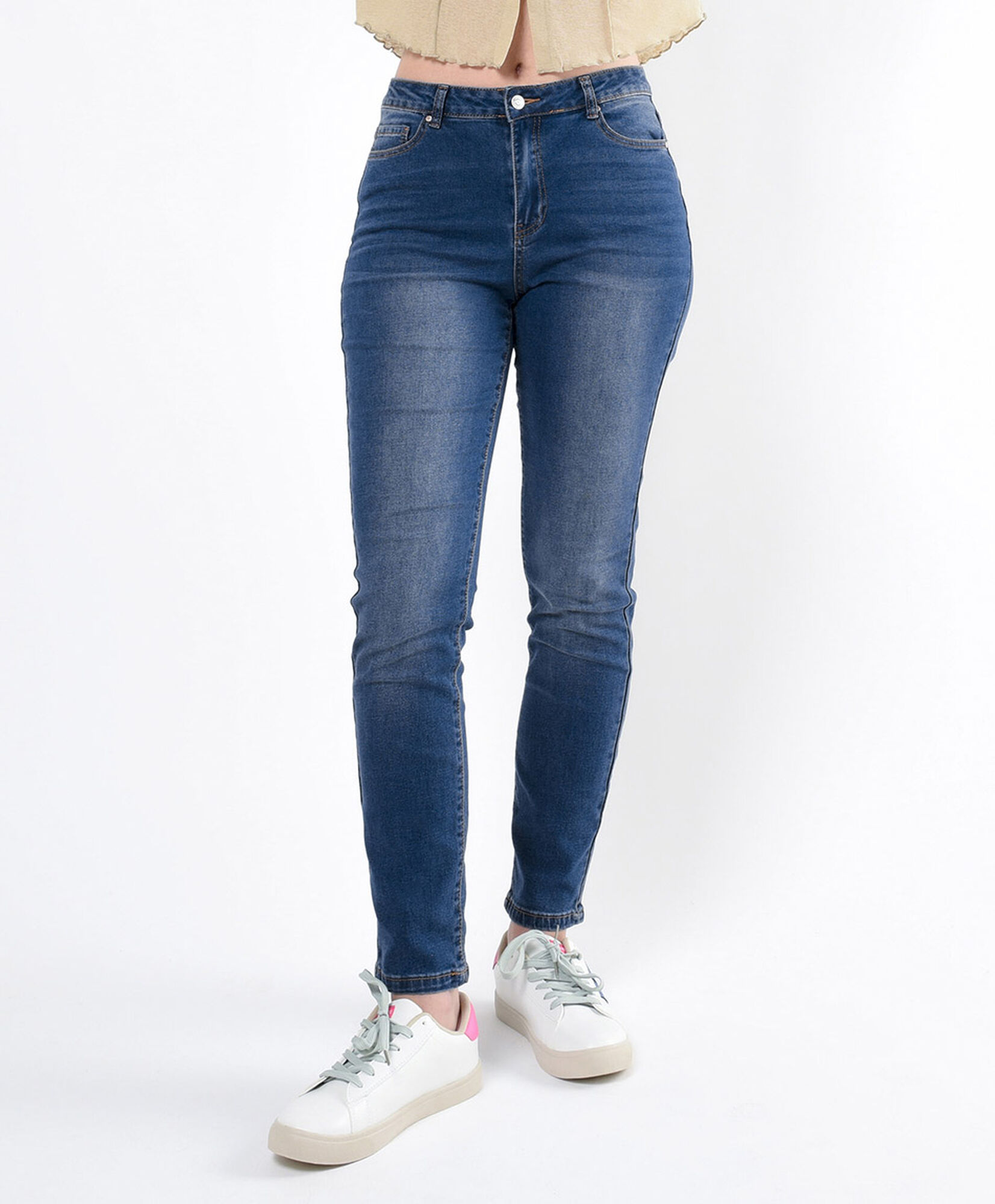 Jeans mujer desgastes skinny fit Jeans mujer desgastes skinny fit