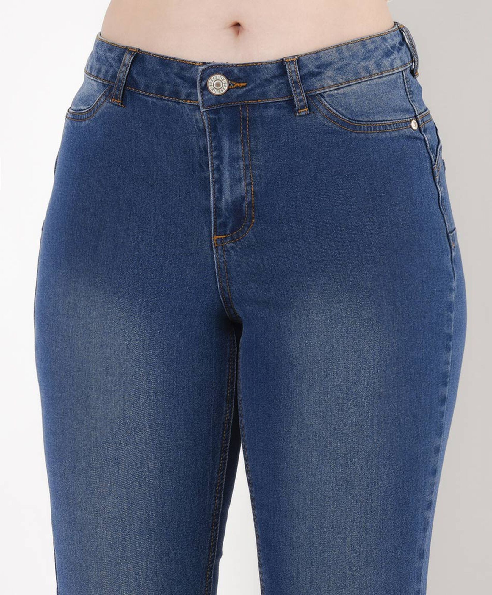 Jeans mujer tiro alto clásico Jeans mujer tiro alto clásico