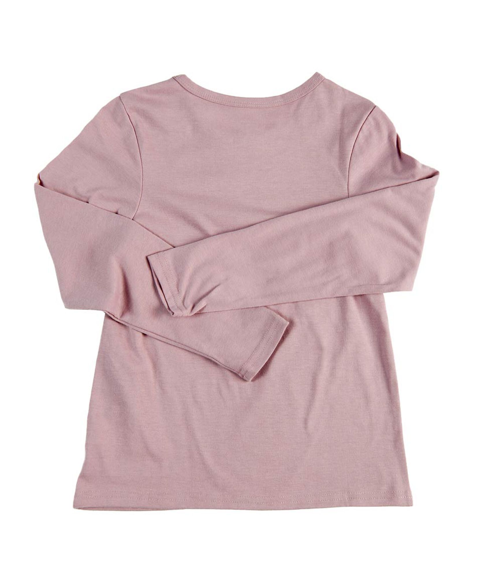 Polera niña básica manga larga Polera niña básica manga larga