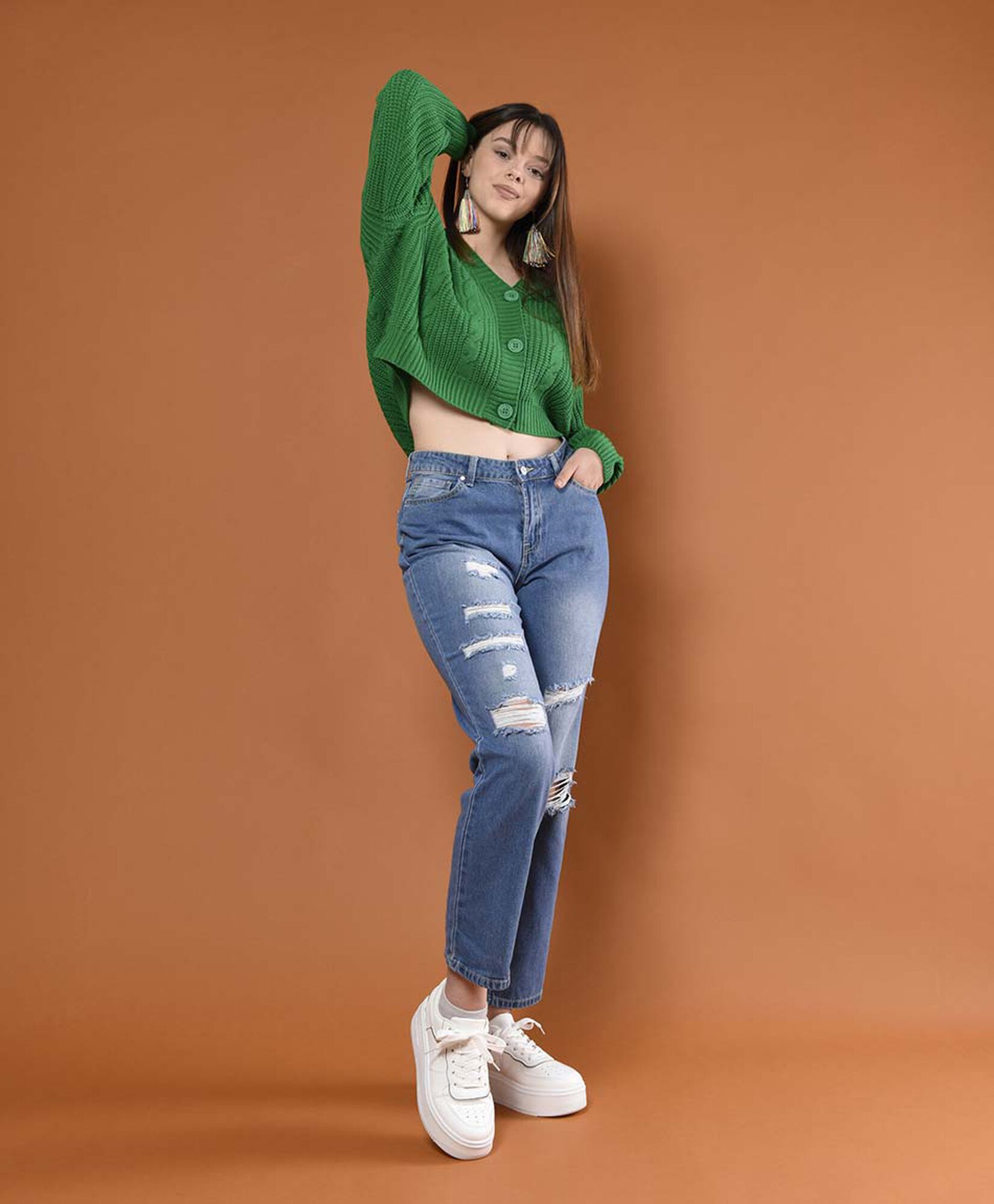 Jeans mujer rasgado Jeans mujer rasgado