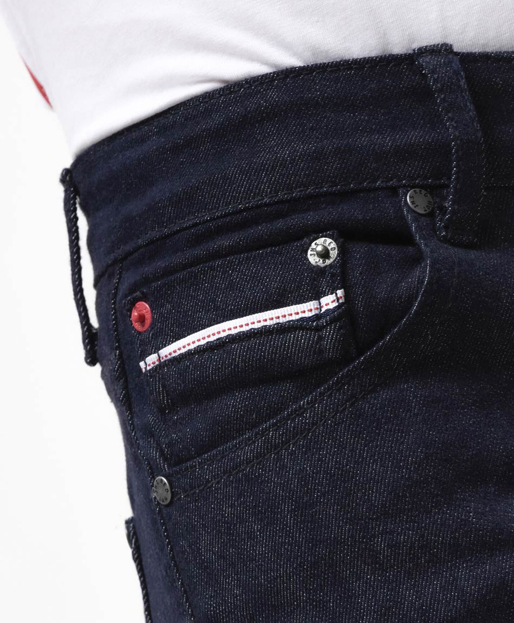 Jeans hombre jaspeado skinny fit Jeans hombre jaspeado skinny fit