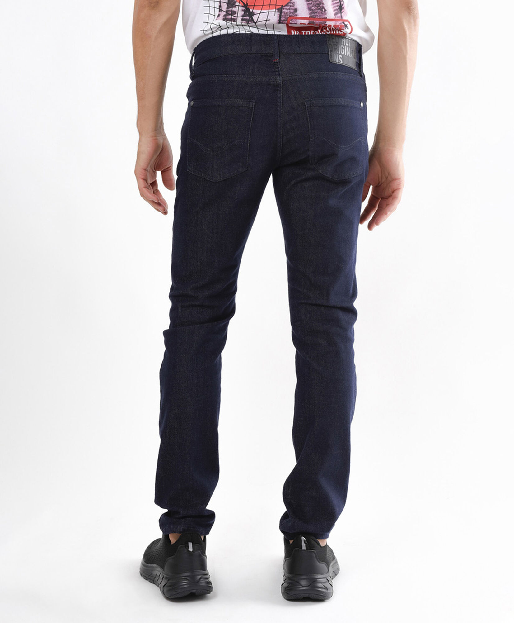 Jeans hombre jaspeado skinny fit Jeans hombre jaspeado skinny fit