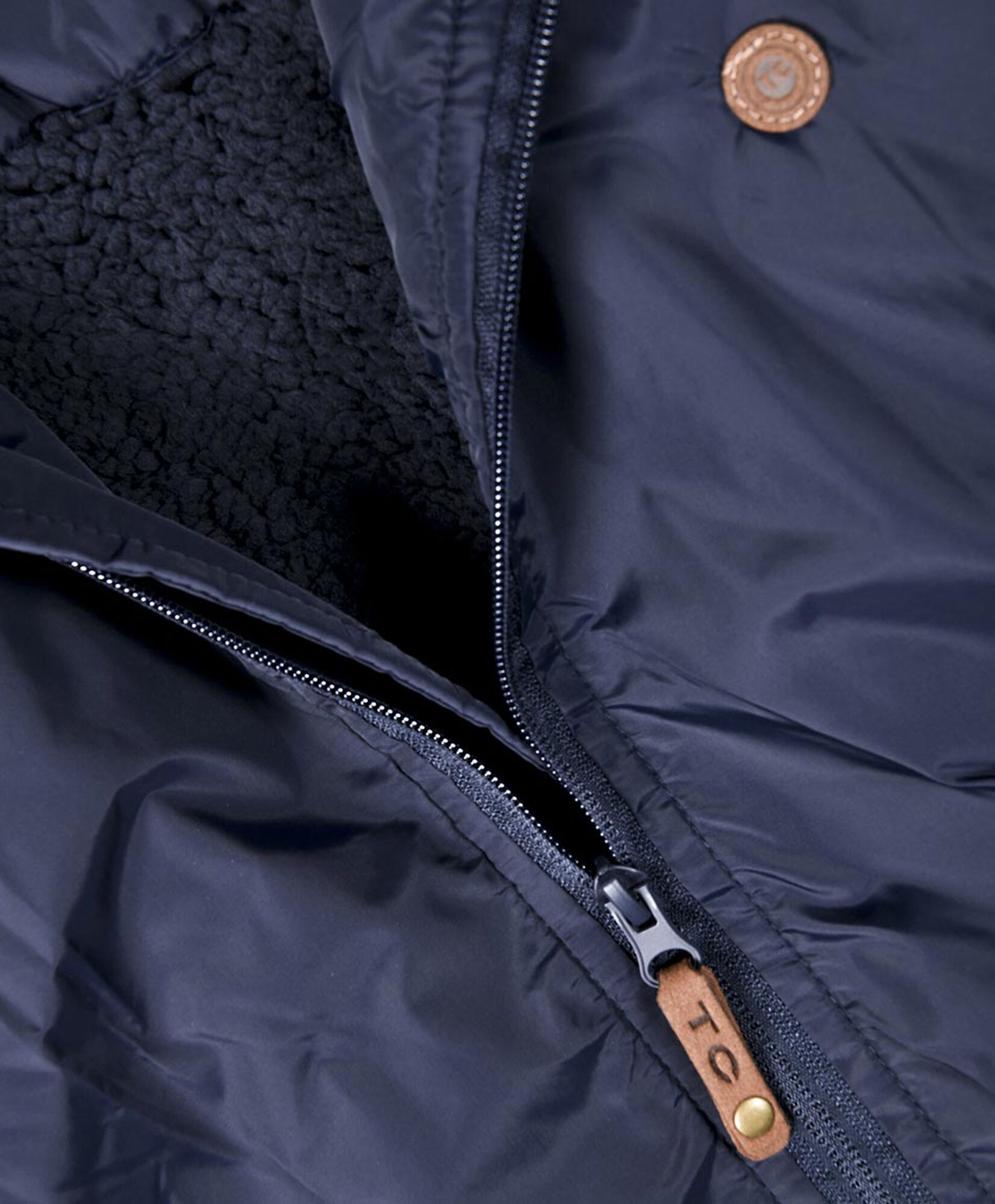 Parka escolar forrada Parka escolar forrada