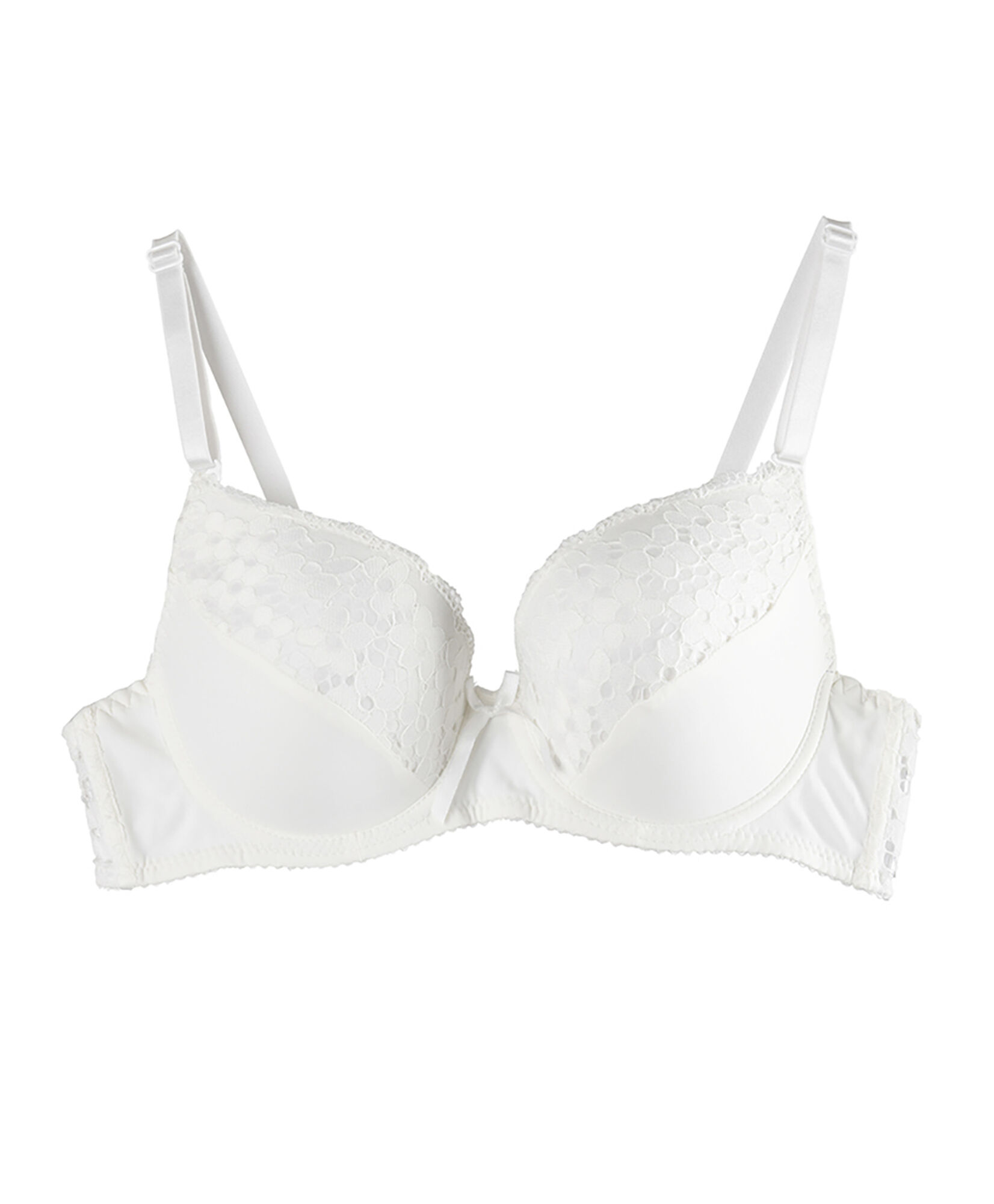 Sostén mujer florcitas push up escote en v Sostén mujer florcitas push up escote en v