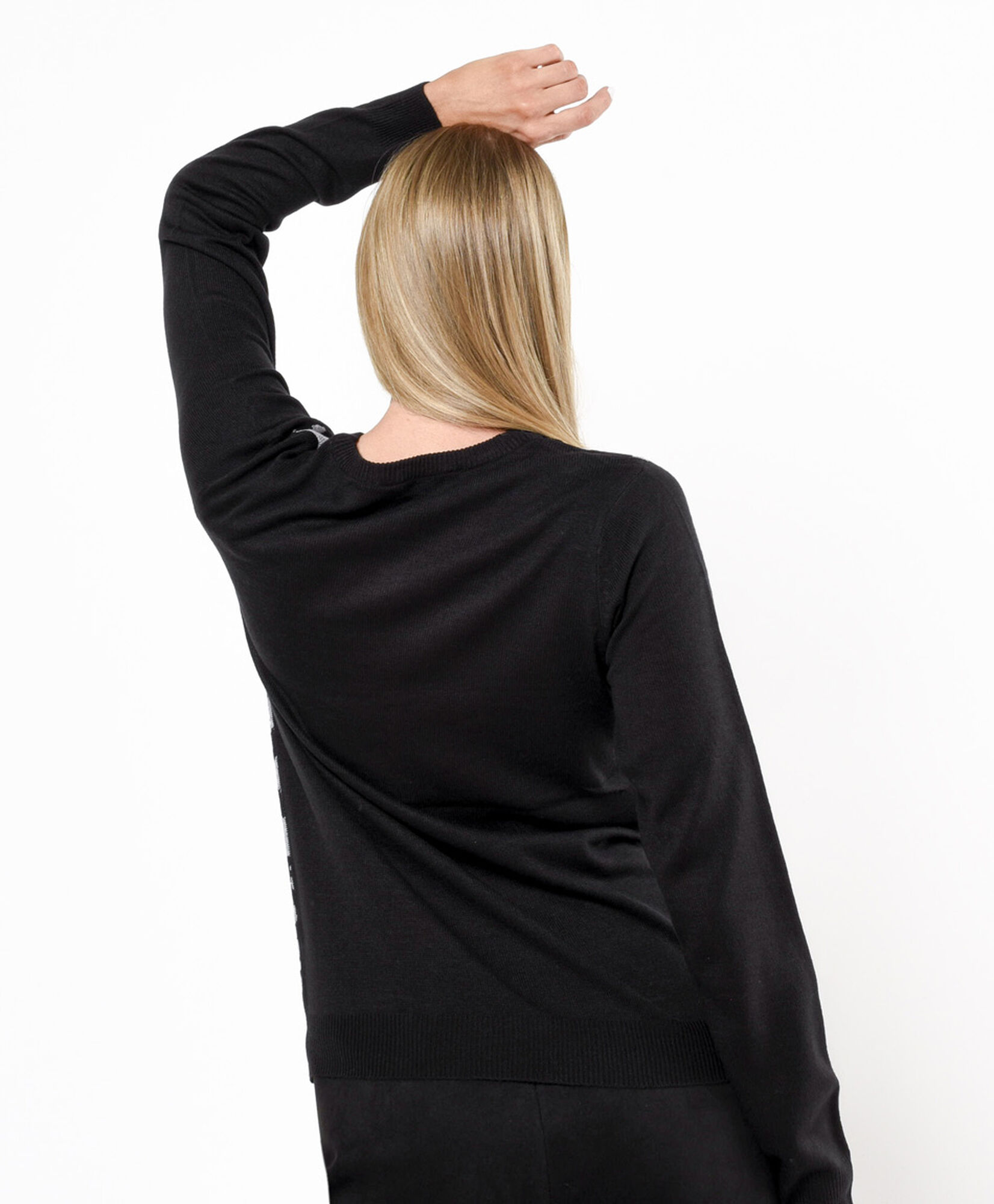 Sweater mujer animal print bicolor Sweater mujer animal print bicolor