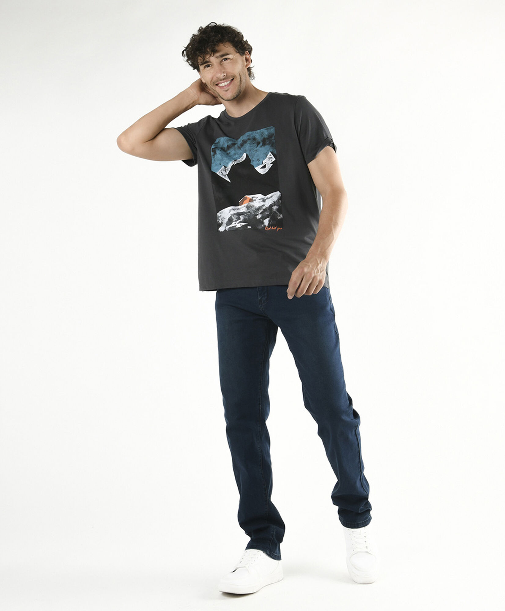 Jeans hombre desgastado slim fit Jeans hombre desgastado slim fit