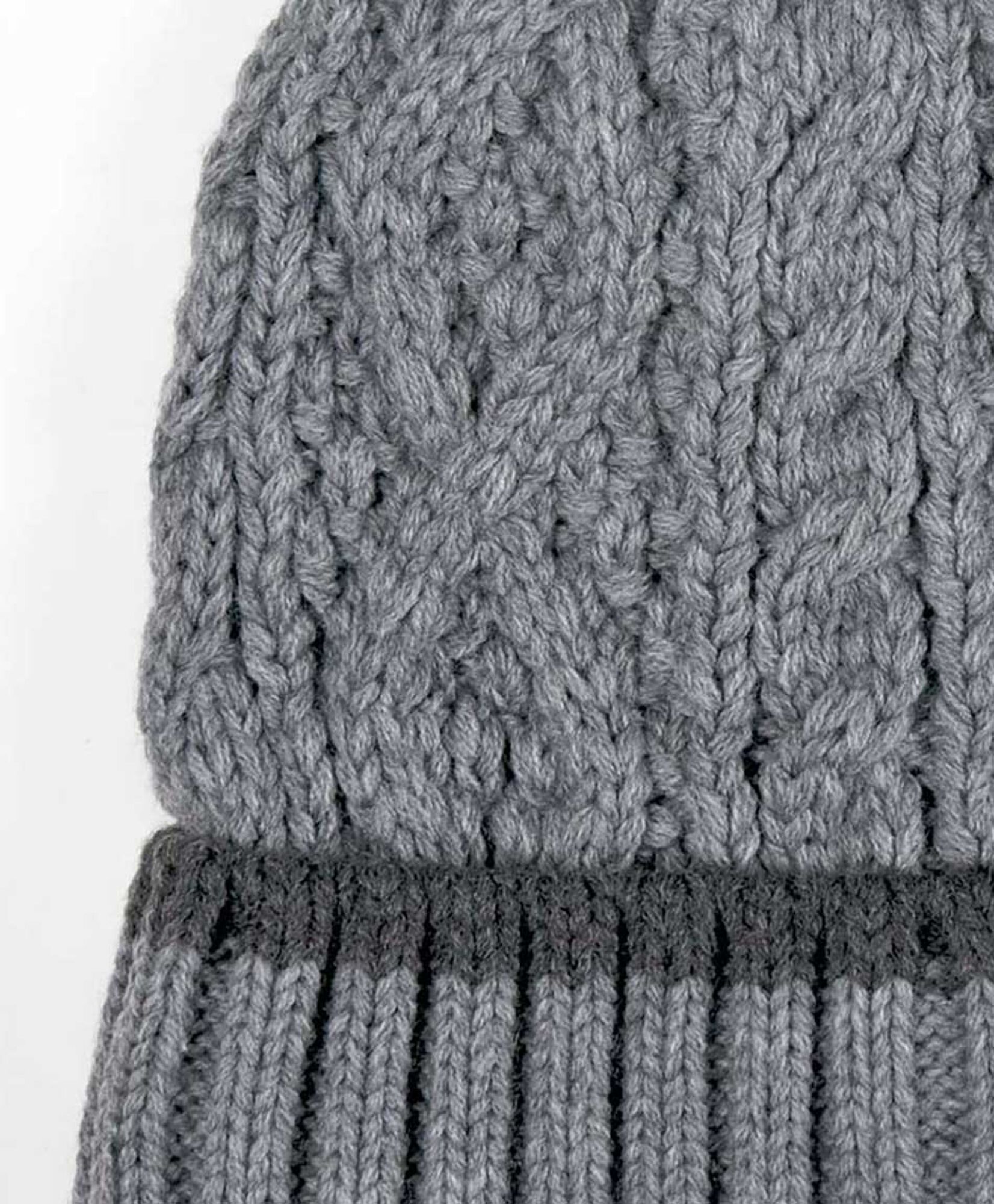 Gorro hombre tejido gris Gorro hombre tejido gris