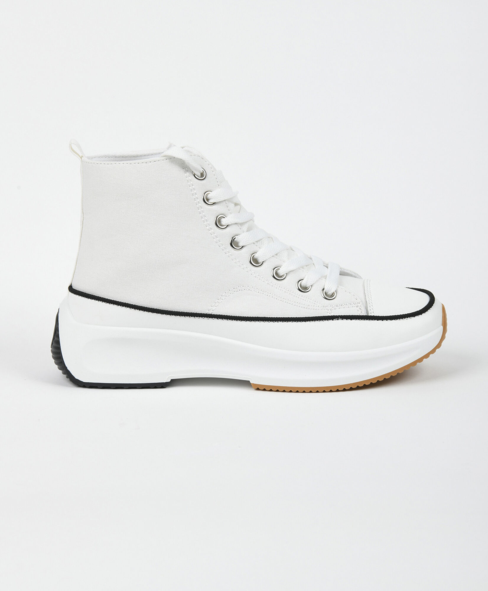 Zapatilla mujer caña alta blanca Zapatilla mujer caña alta blanca