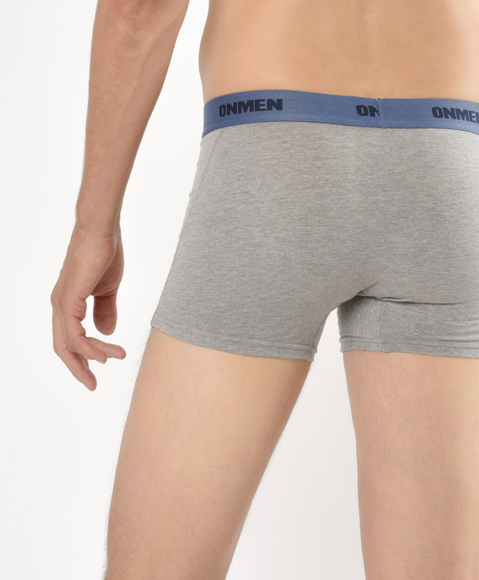 Pack 2 boxer hombre azul y negro Pack 2 boxer hombre azul y negro