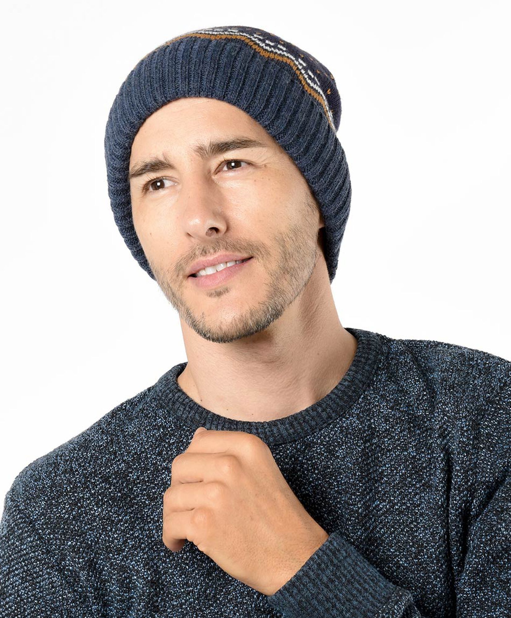 Gorro hombre tejido forrado diseño Gorro hombre tejido forrado diseño