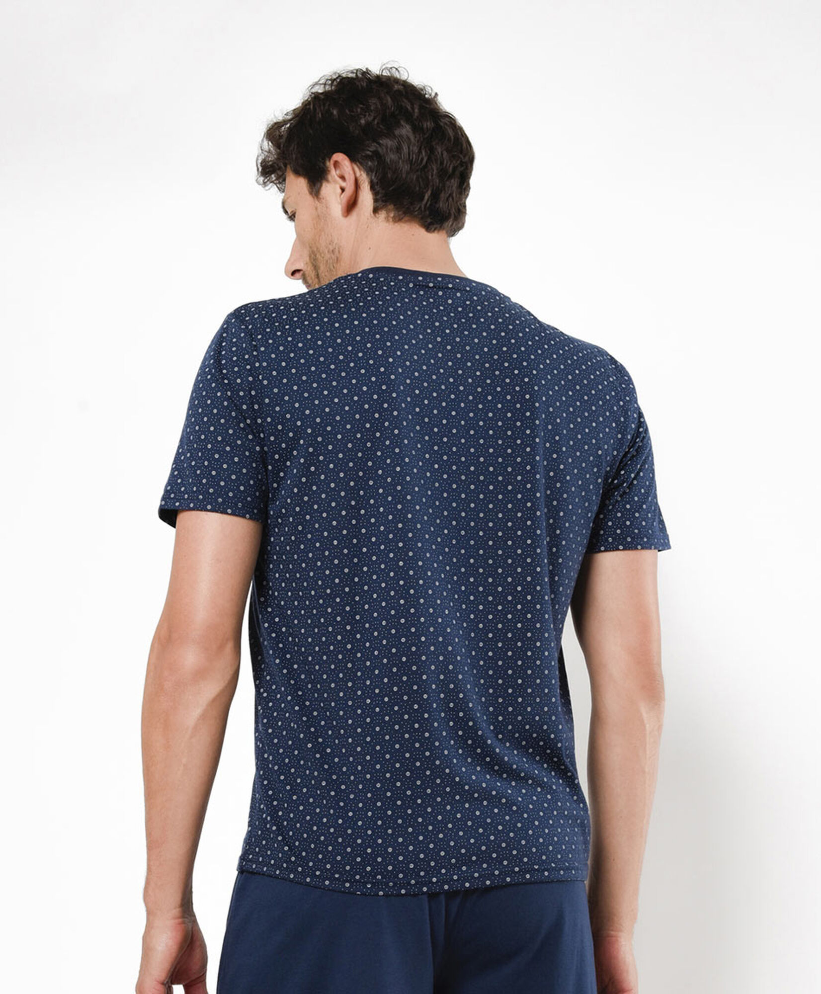 Pijama hombre puntos 2 piezas Pijama hombre puntos 2 piezas