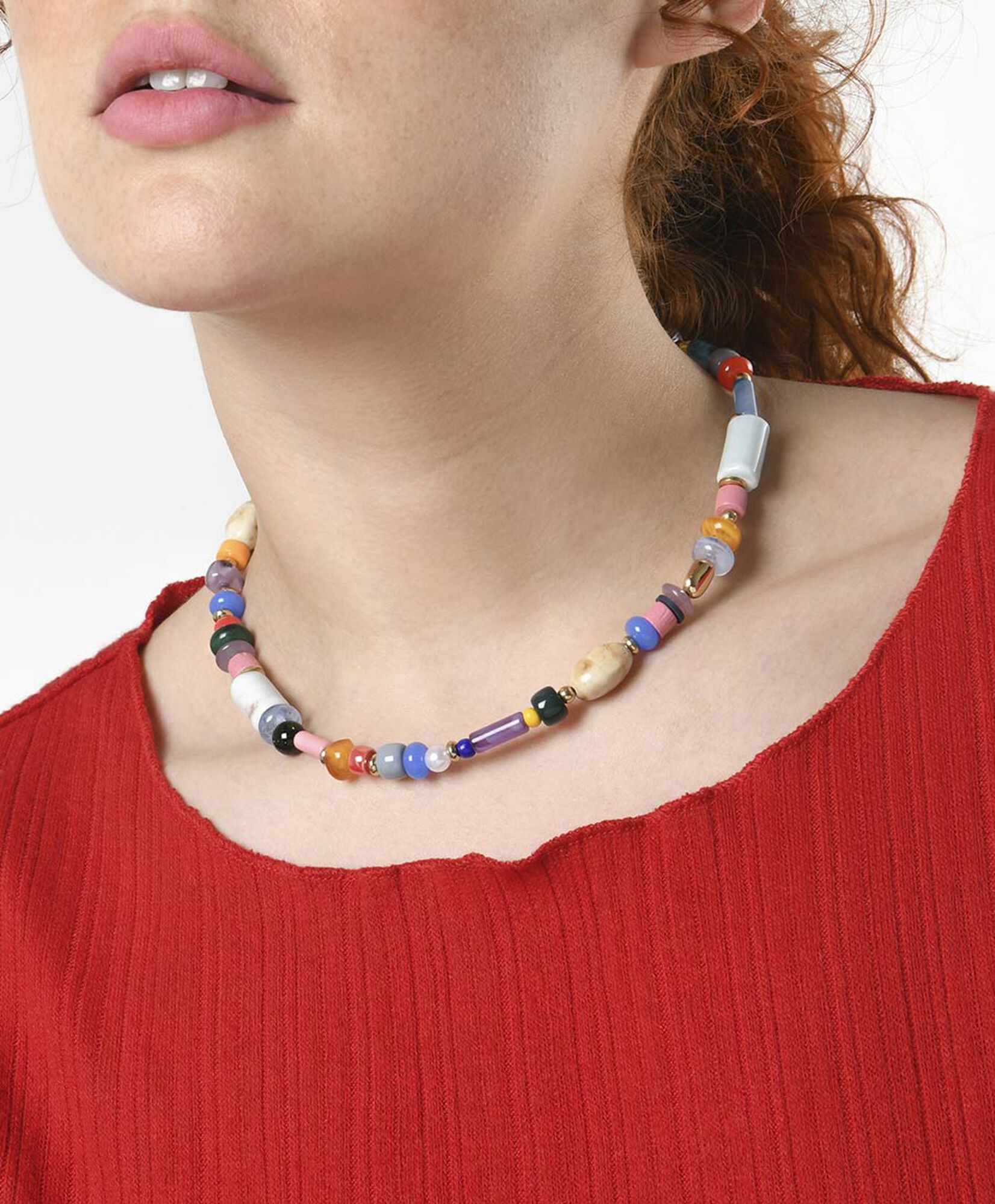 Collar mujer mostacillas Collar mujer mostacillas