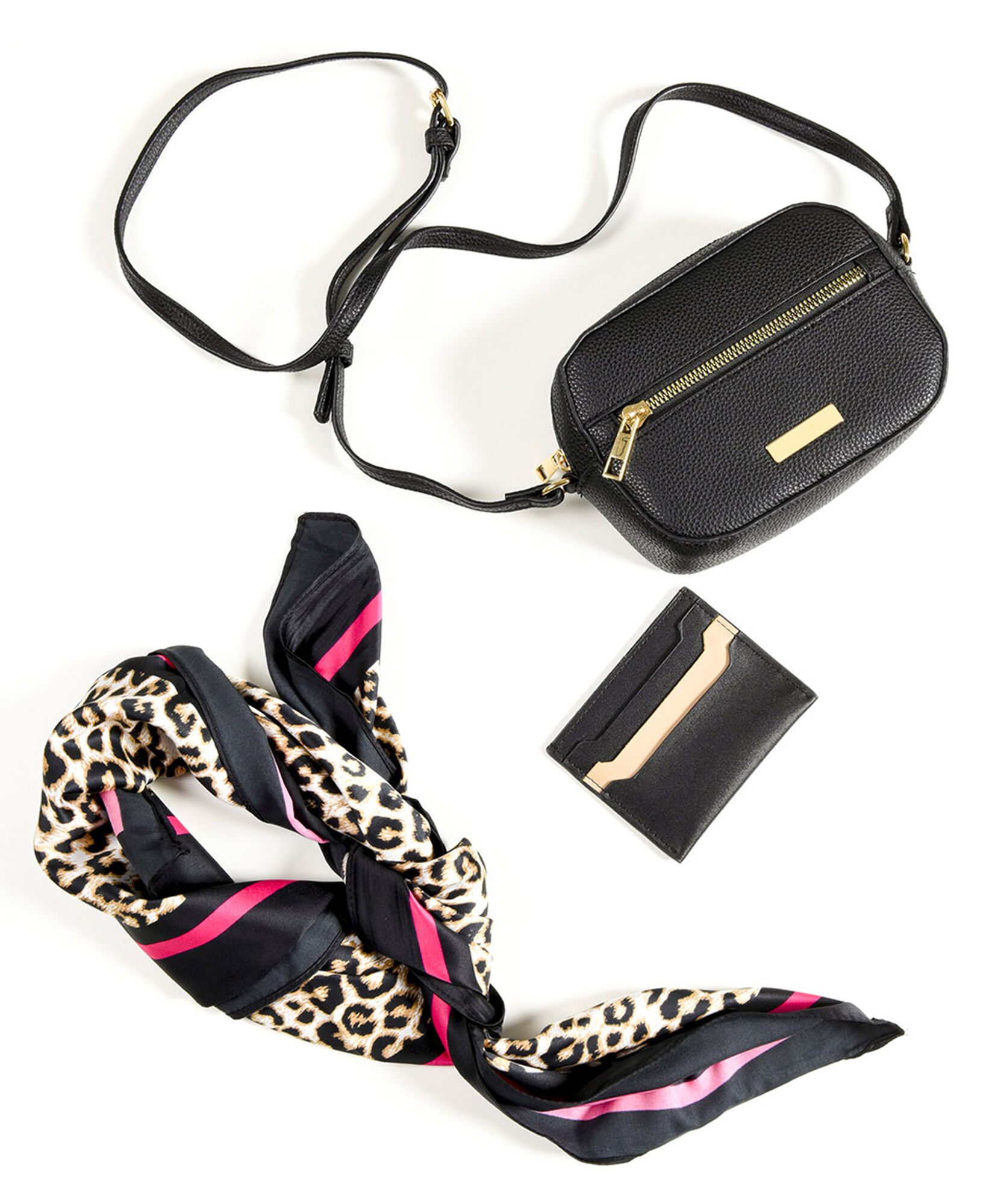 Box regalo mujer 3 piezas negro y dorado Box regalo mujer 3 piezas negro y dorado