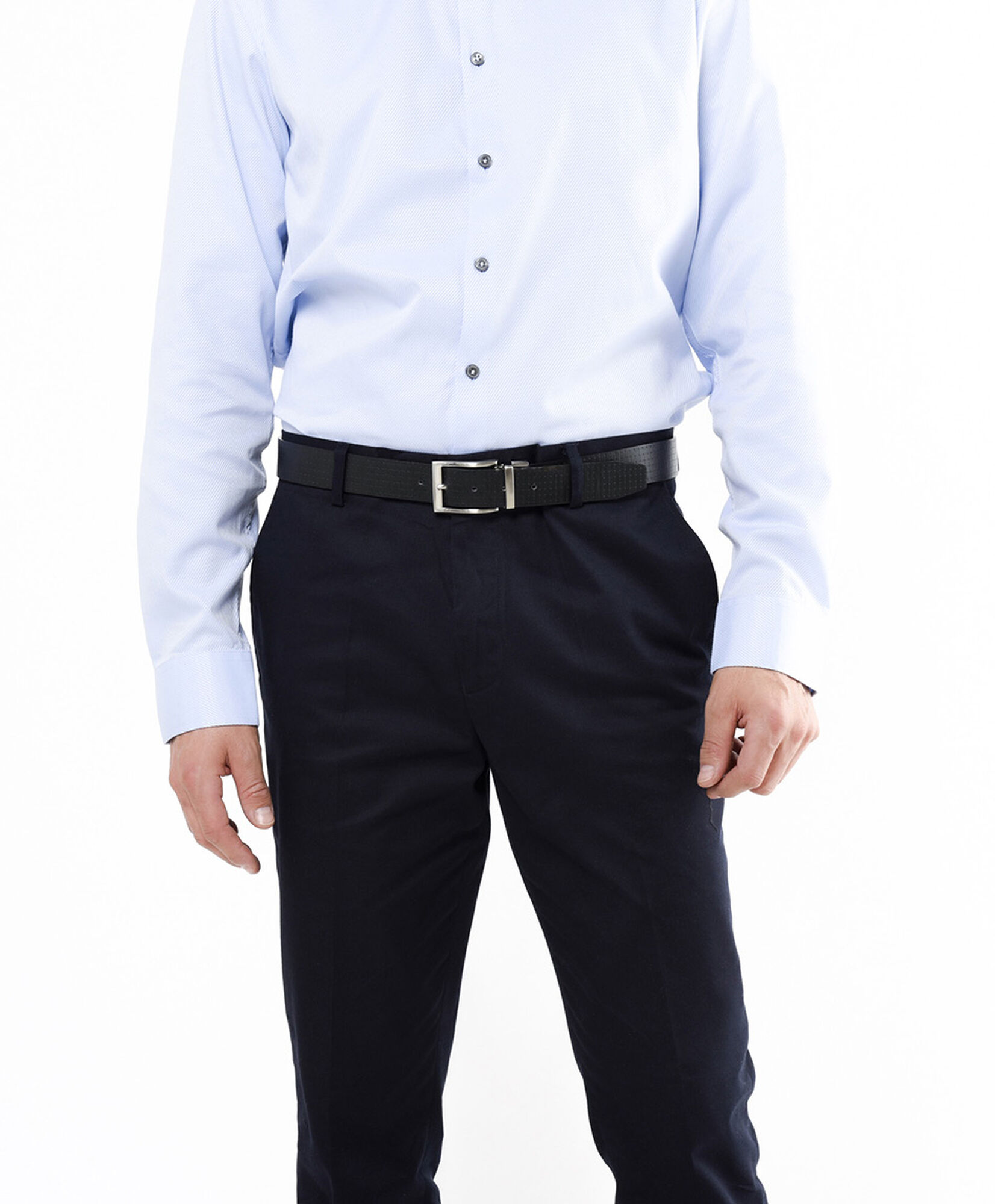 Pantalón hombre clásico azul oscuro Pantalón hombre clásico azul oscuro