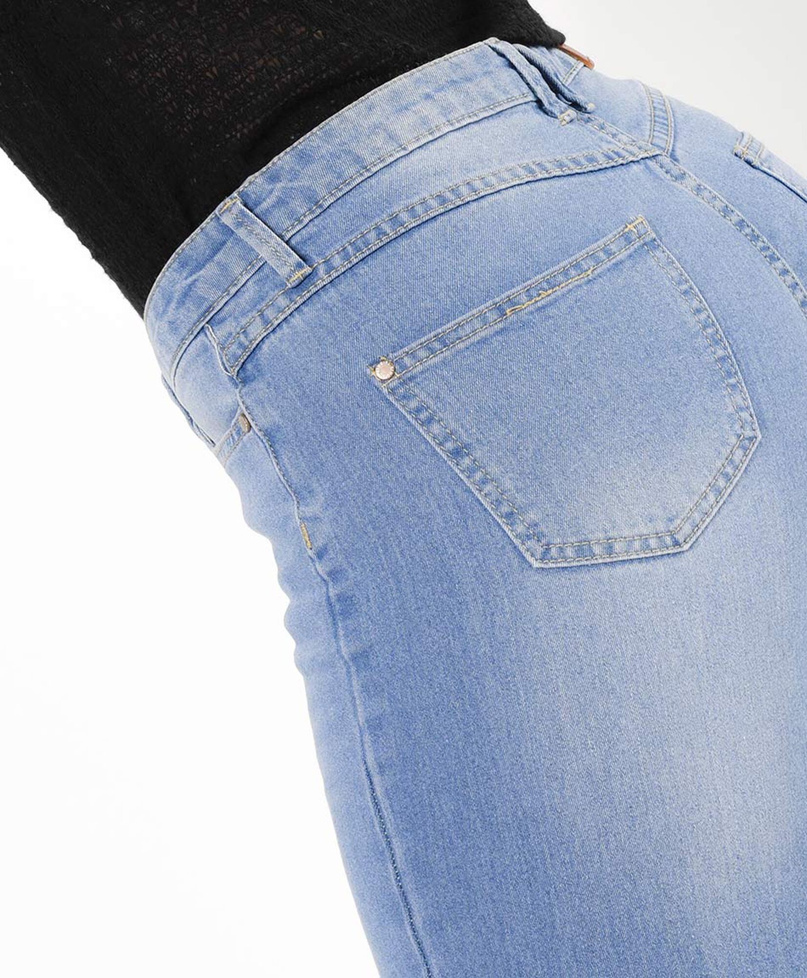 Jeans mujer botones skinny fit Jeans mujer botones skinny fit