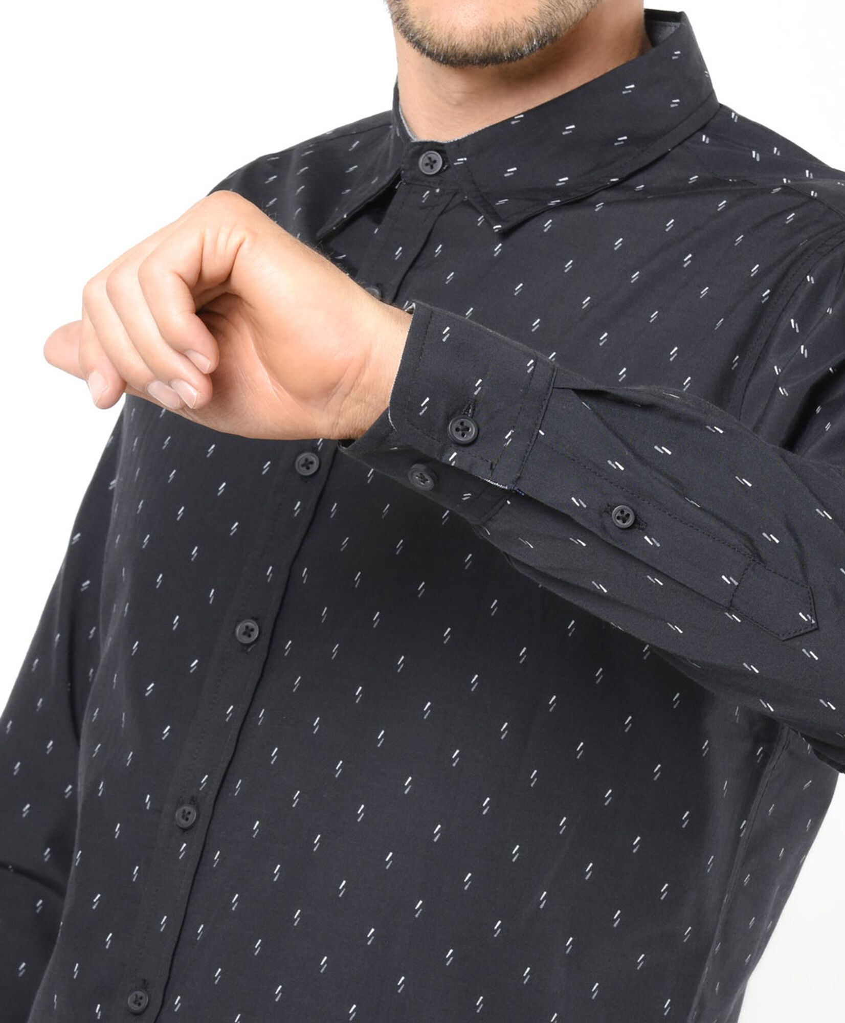 Camisa hombre mini líneas Camisa hombre mini líneas