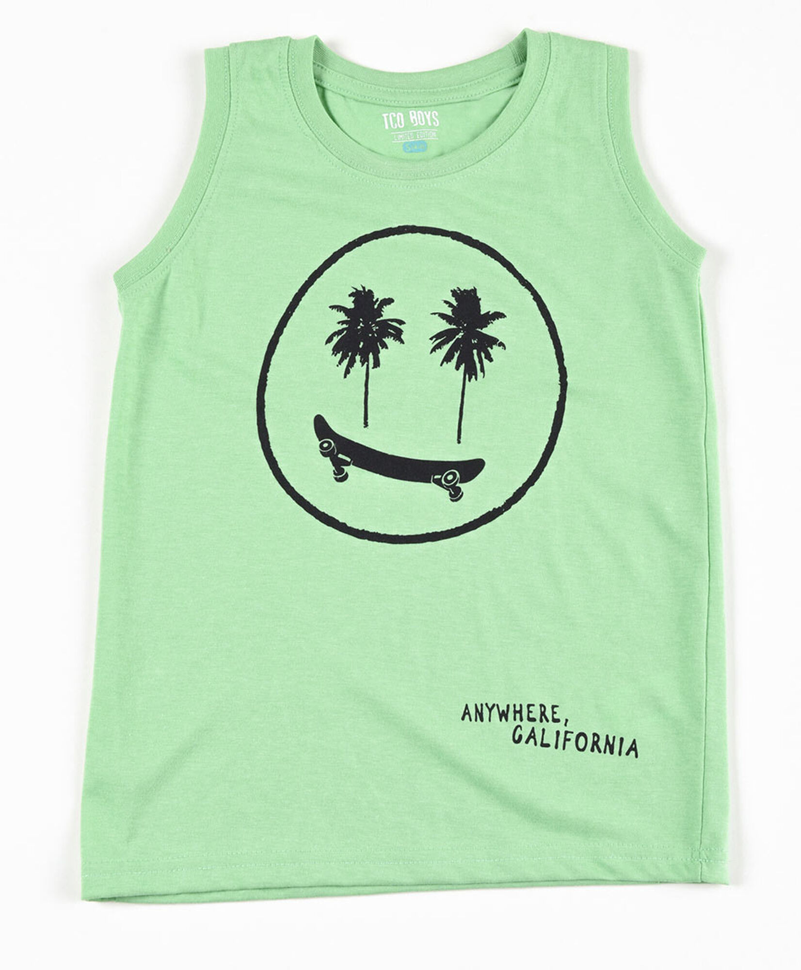 Polera niño carita palmera Polera niño carita palmera