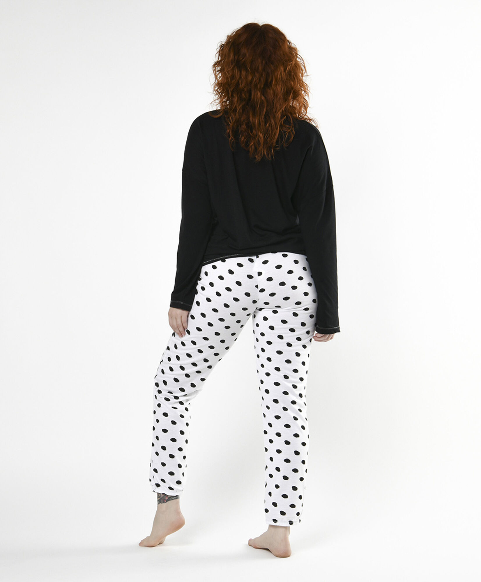 Pijama mujer polar gato puntos Pijama mujer polar gato puntos