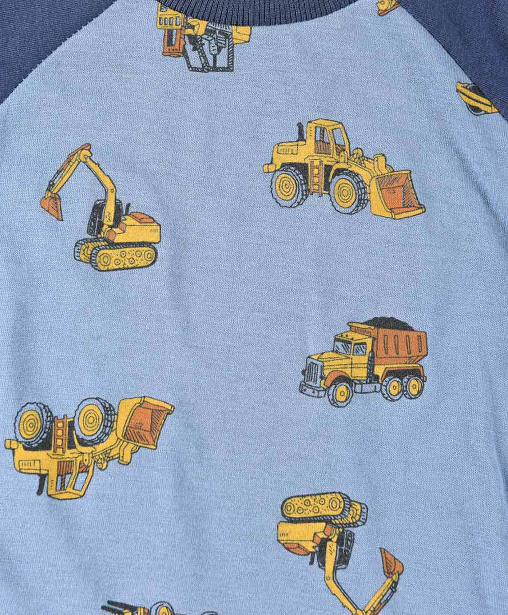 Polera bebé construcción Polera bebé construcción