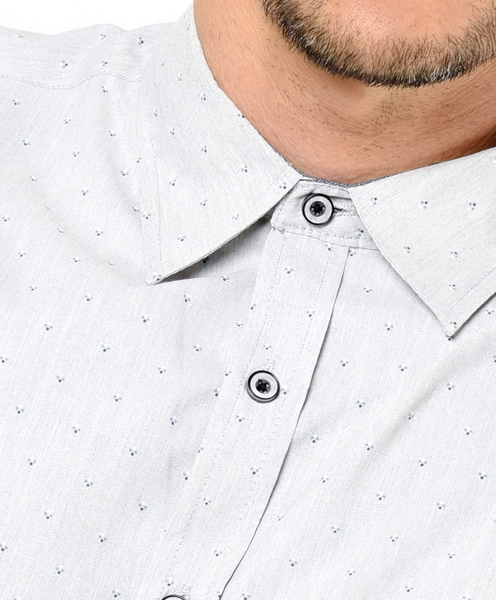 Camisa hombre mini puntos Camisa hombre mini puntos