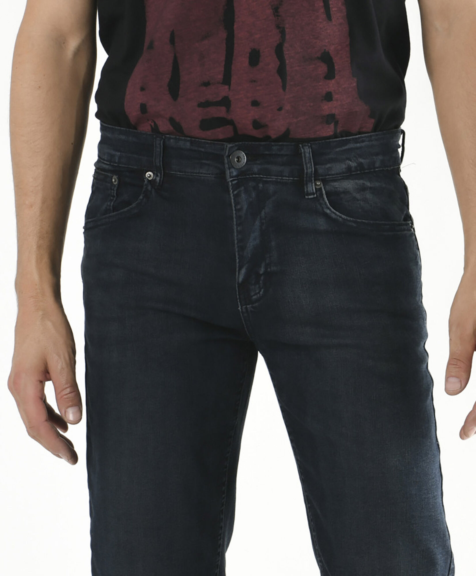 Jeans hombre desgastado skinny fit Jeans hombre desgastado skinny fit