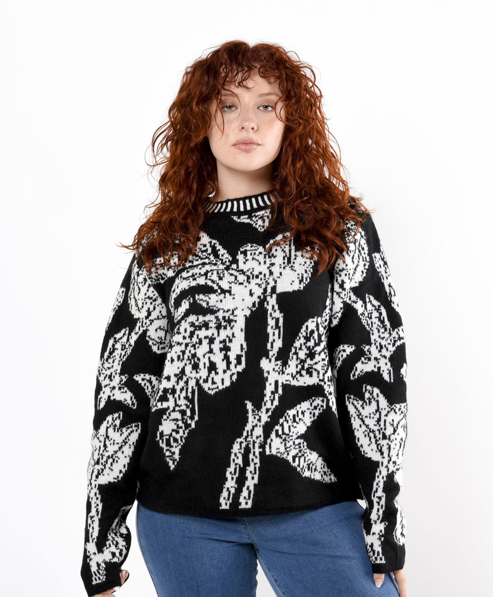 Sweater mujer floreado Sweater mujer floreado