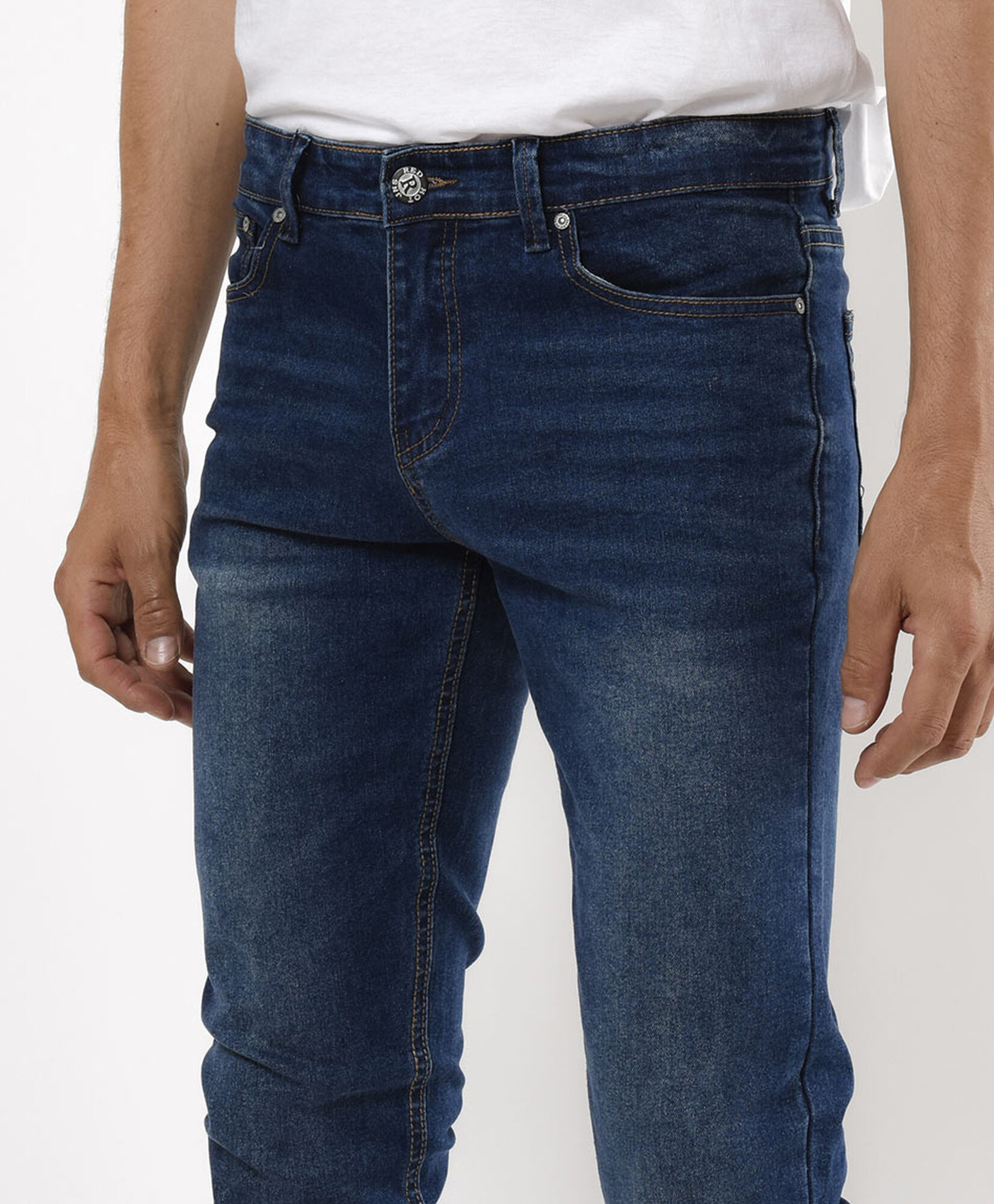 Jeans hombre desgastes skinny fit Jeans hombre desgastes skinny fit