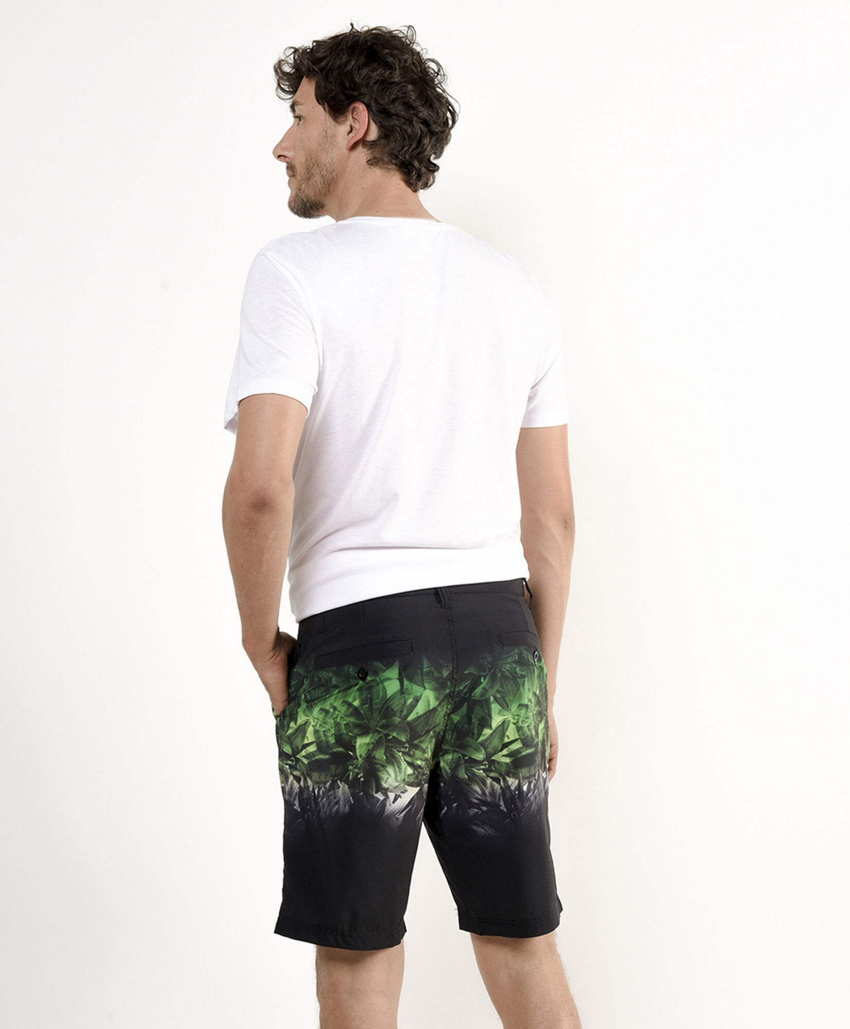 Bermuda hombre print bicolor Bermuda hombre print bicolor