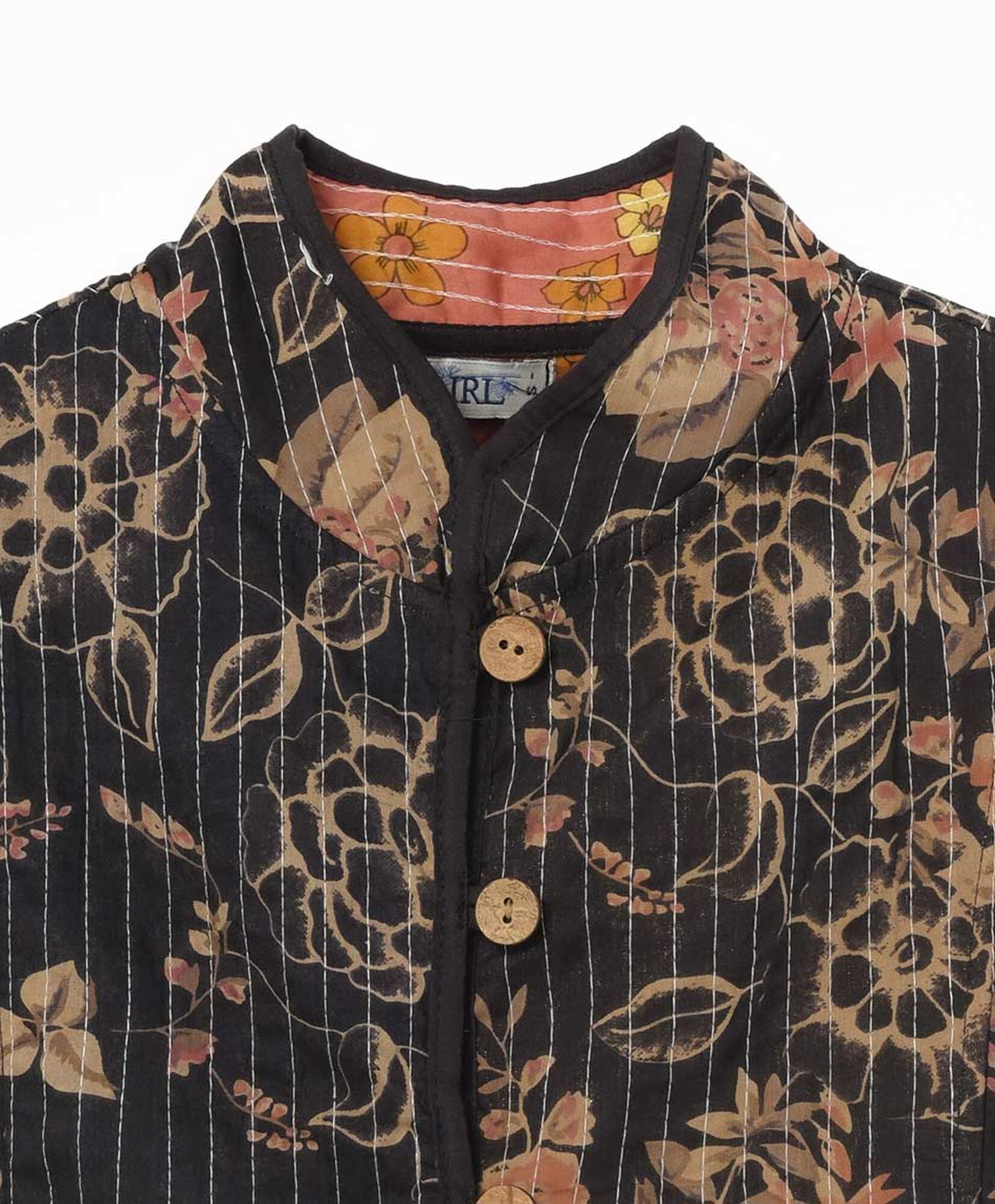 Chaqueta mujer estampada botones Chaqueta mujer estampada botones