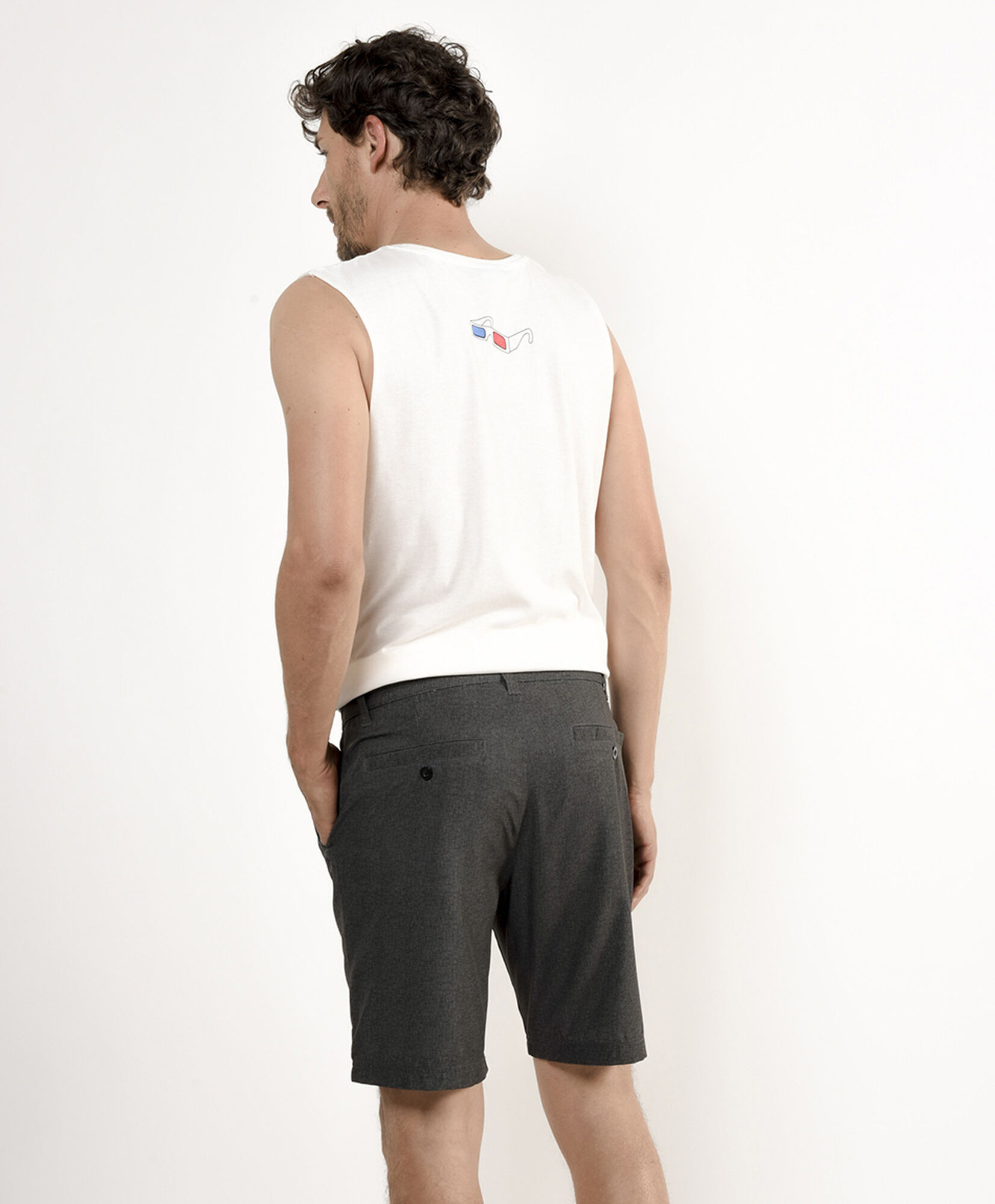 Bermuda hombre lisa mini estampado Bermuda hombre lisa mini estampado