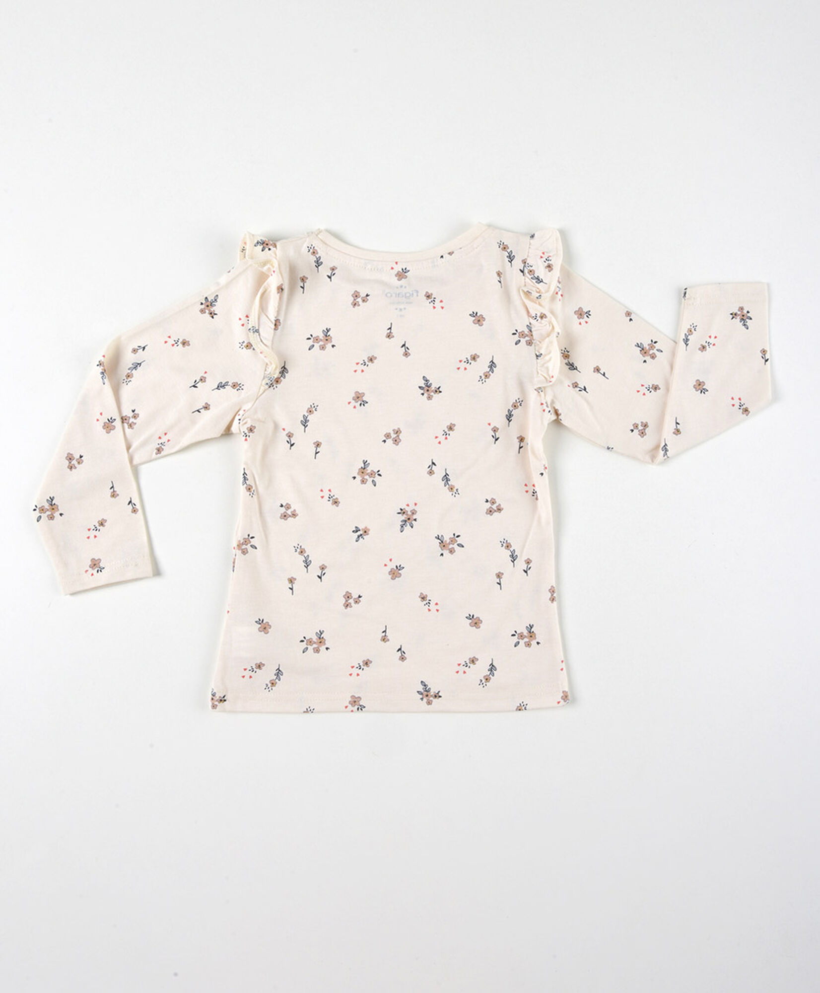 Polera bebé florcitas vuelos Polera bebé florcitas vuelos