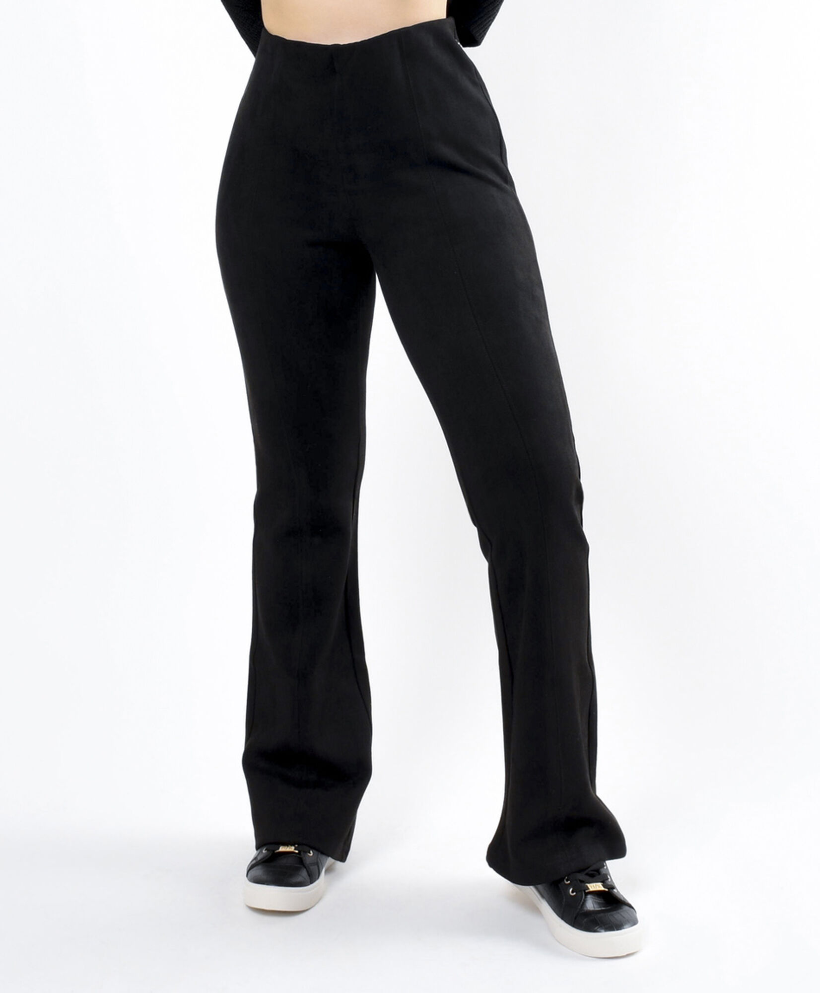 Pantalón mujer gamuza tiro alto Pantalón mujer gamuza tiro alto