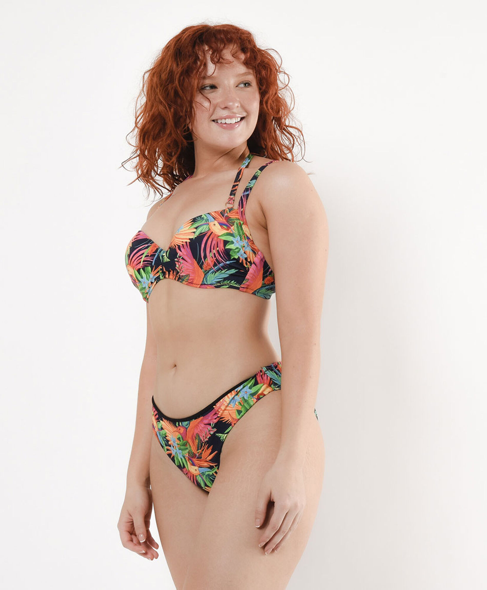 Bikini mujer tropical doble tirante Bikini mujer tropical doble tirante