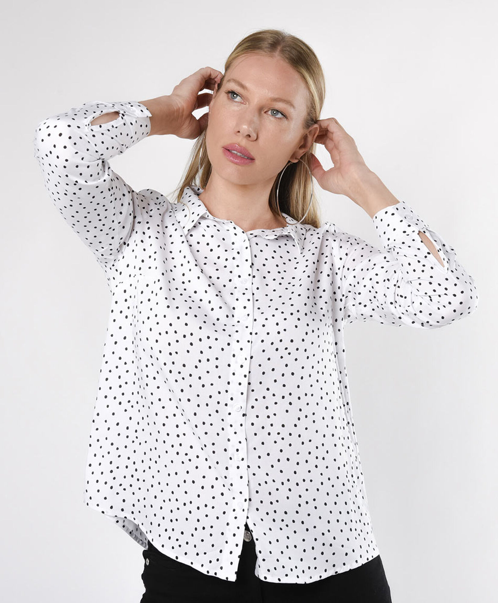 Blusa mujer puntitos Blusa mujer puntitos