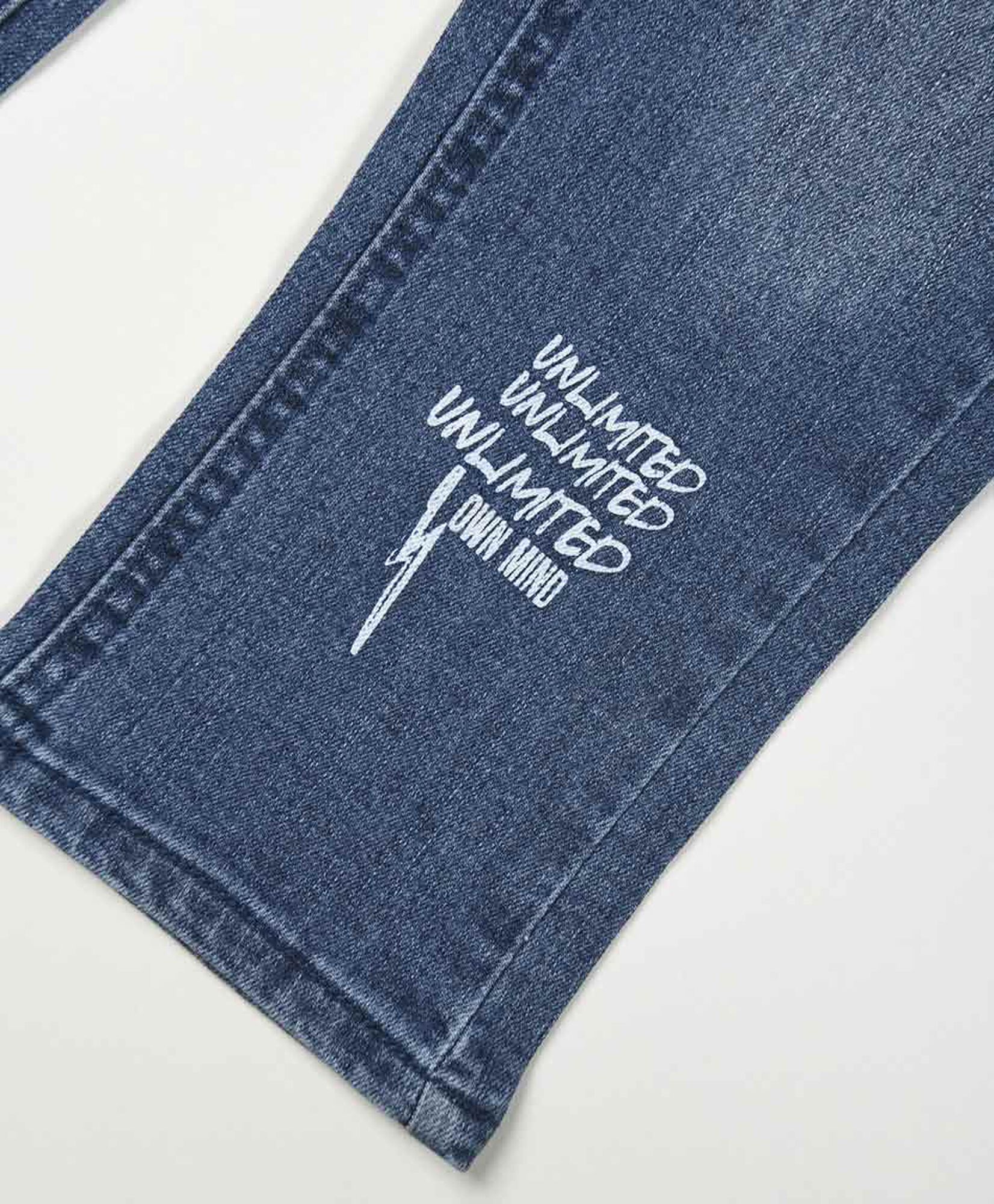 Jeans bebé elástico estampado Jeans bebé elástico estampado