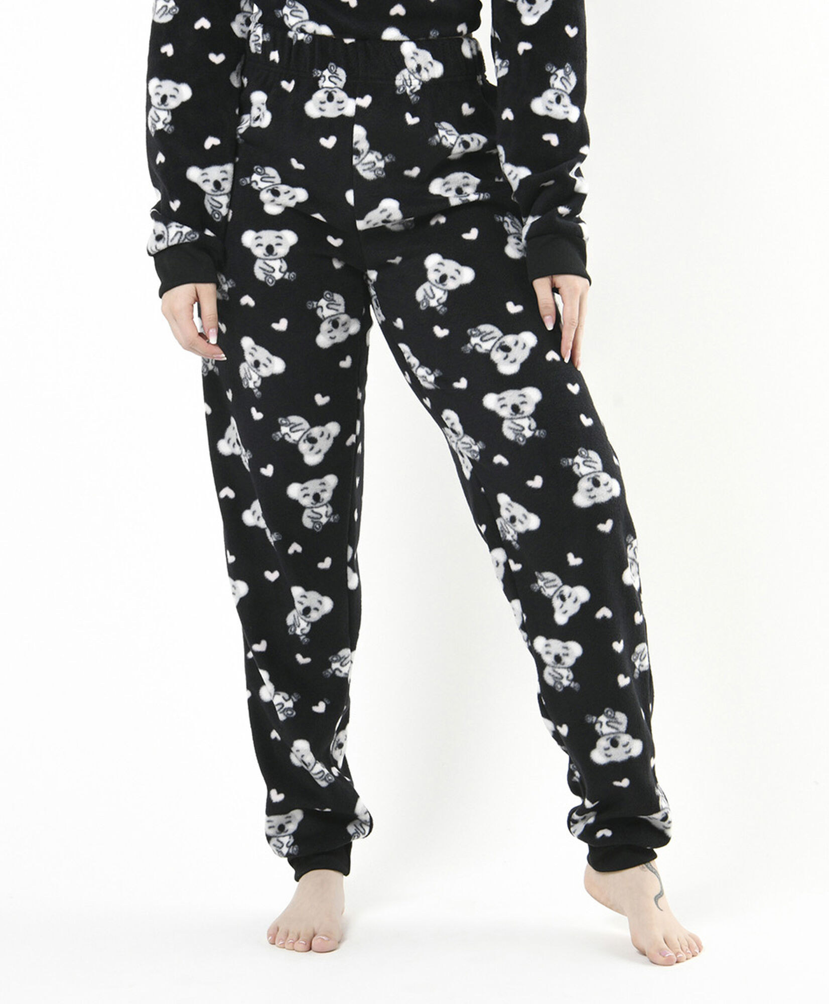 Pijama mujer polar estapado full koalas Pijama mujer polar estapado full koalas
