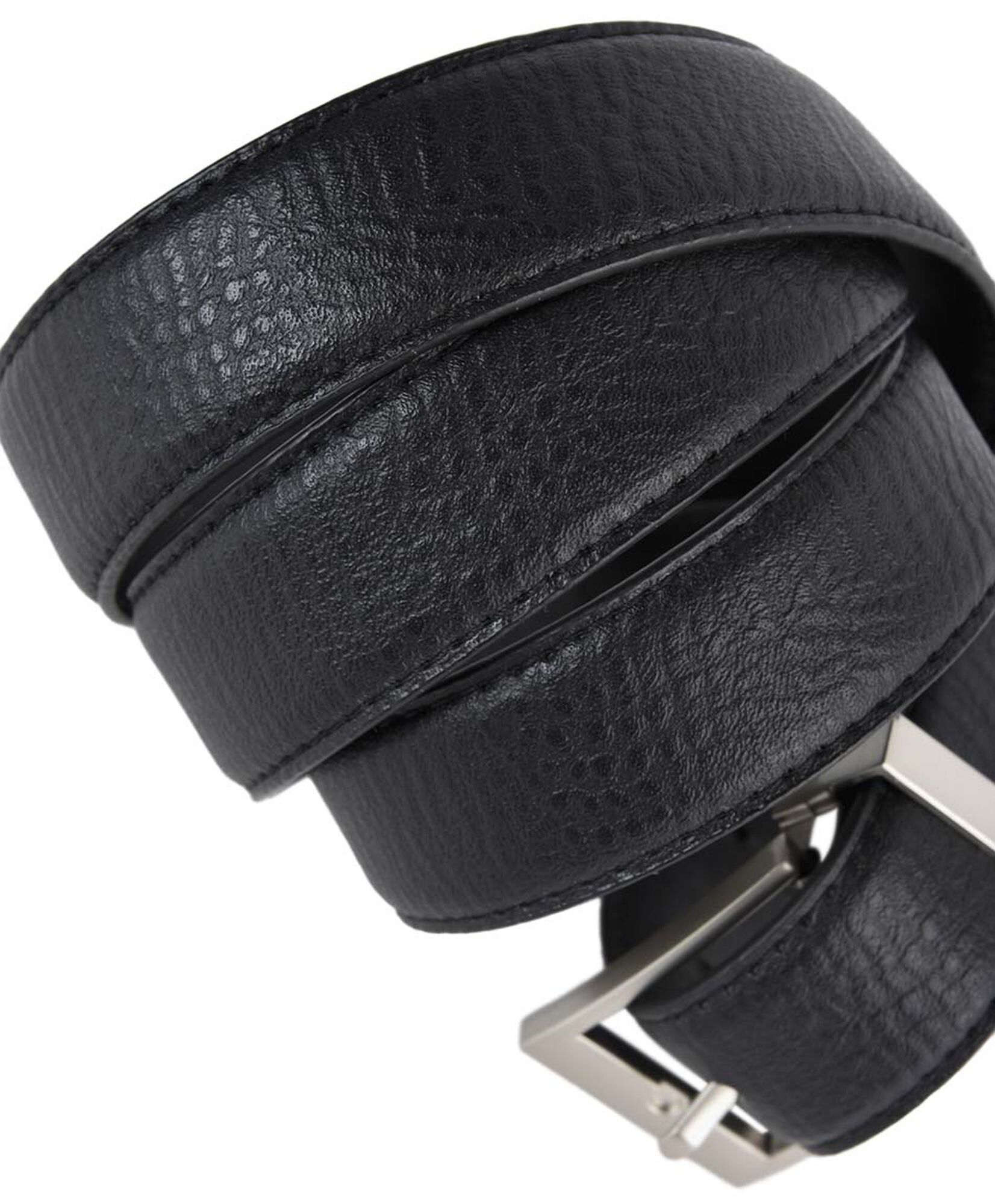 Cinturón hombre formal texturizado hebilla clásica Cinturón hombre formal texturizado hebilla clásica