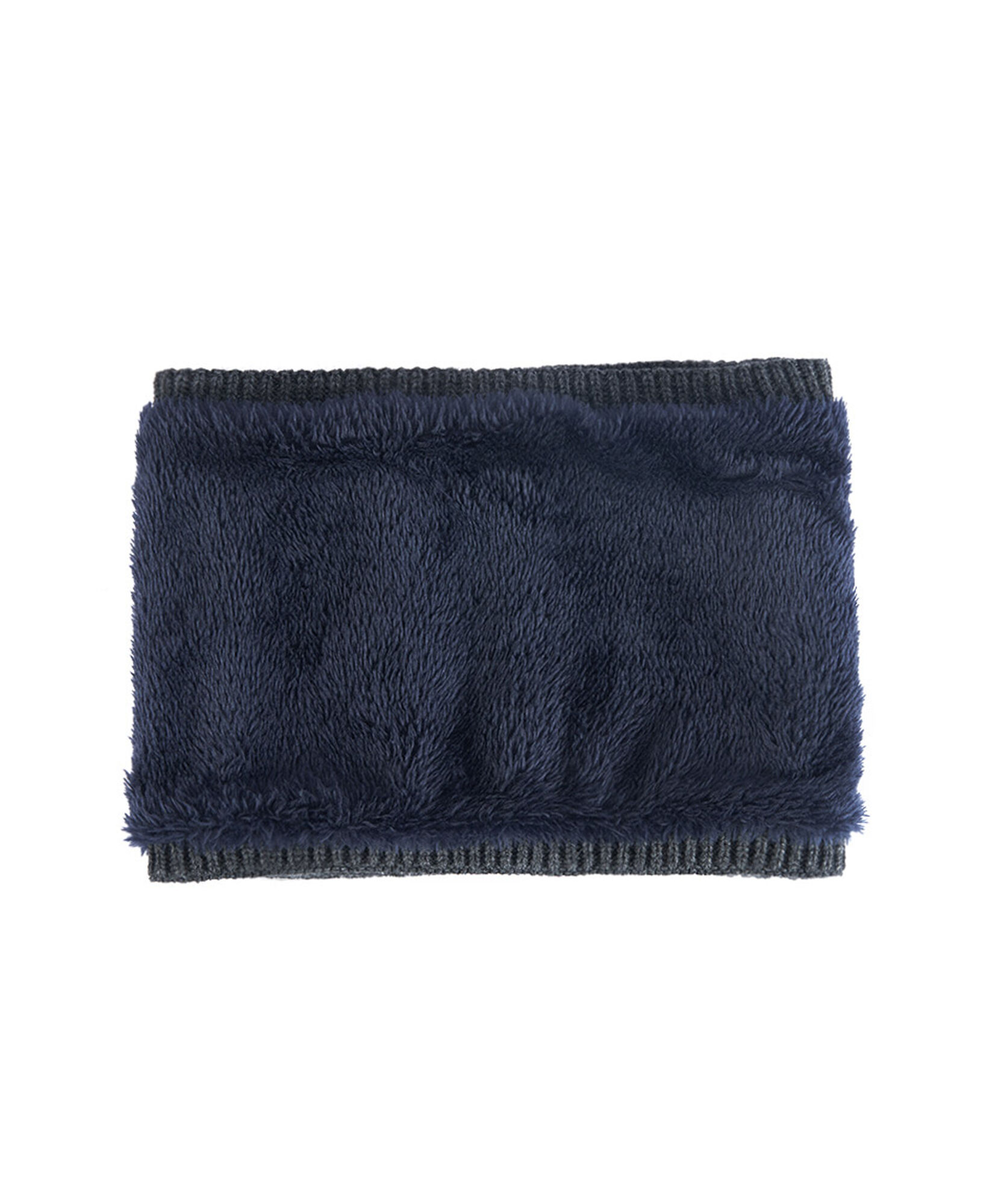 Cuello infantil forrado azul Cuello infantil forrado azul