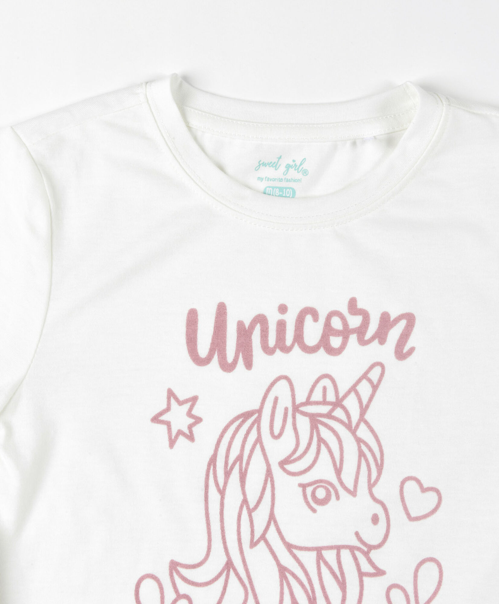 Polera niña unicornio Polera niña unicornio