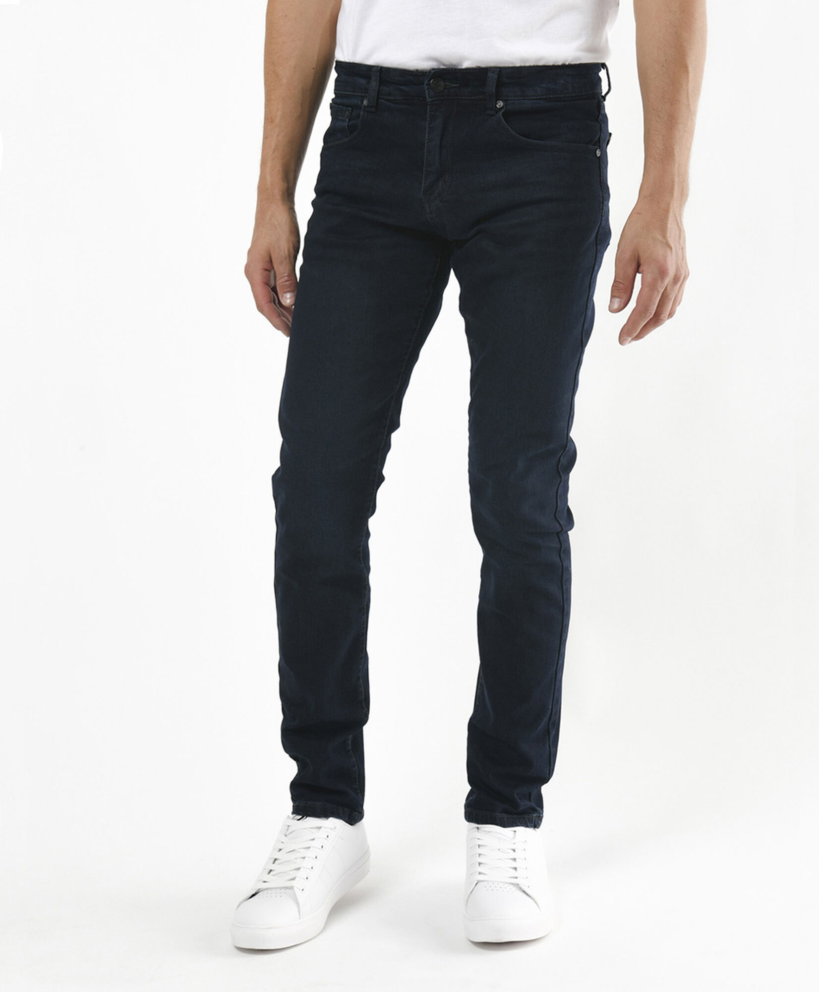 Jeans hombre liso skinny fit Jeans hombre liso skinny fit