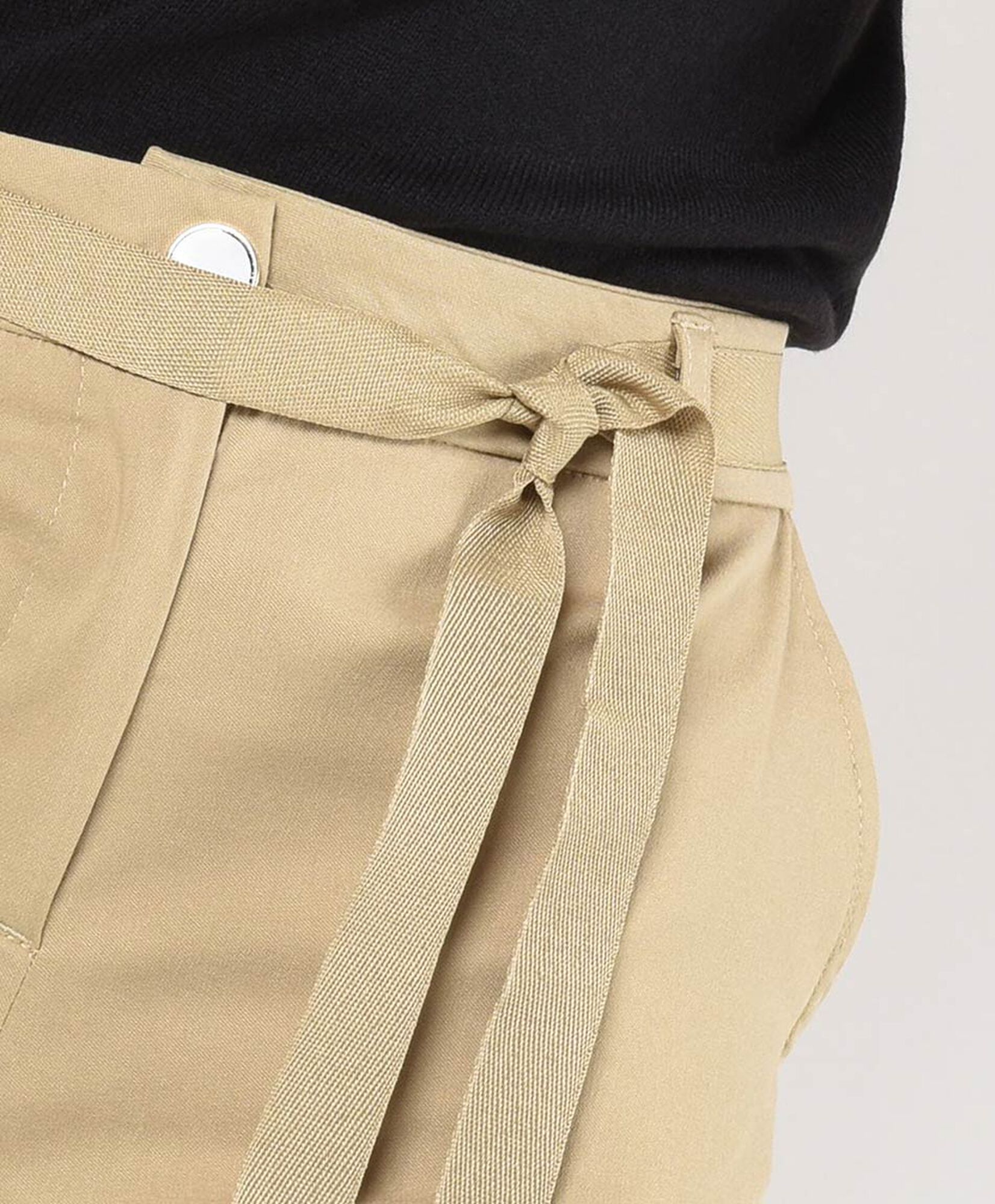 Pantalón mujer cinturón lazo Pantalón mujer cinturón lazo
