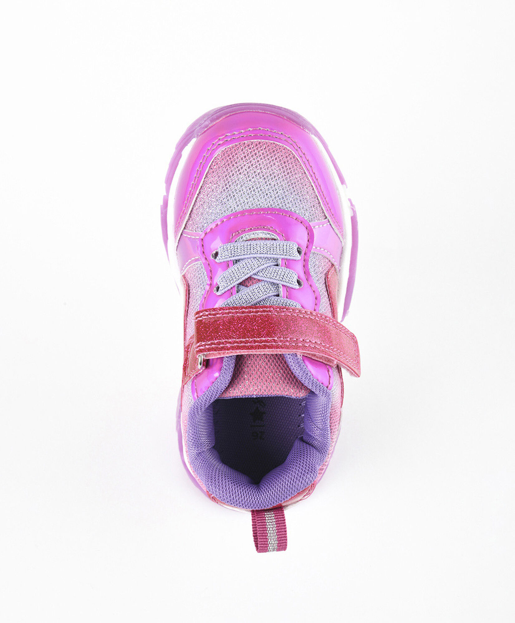Zapatilla infantil holográfica luces Zapatilla infantil holográfica luces