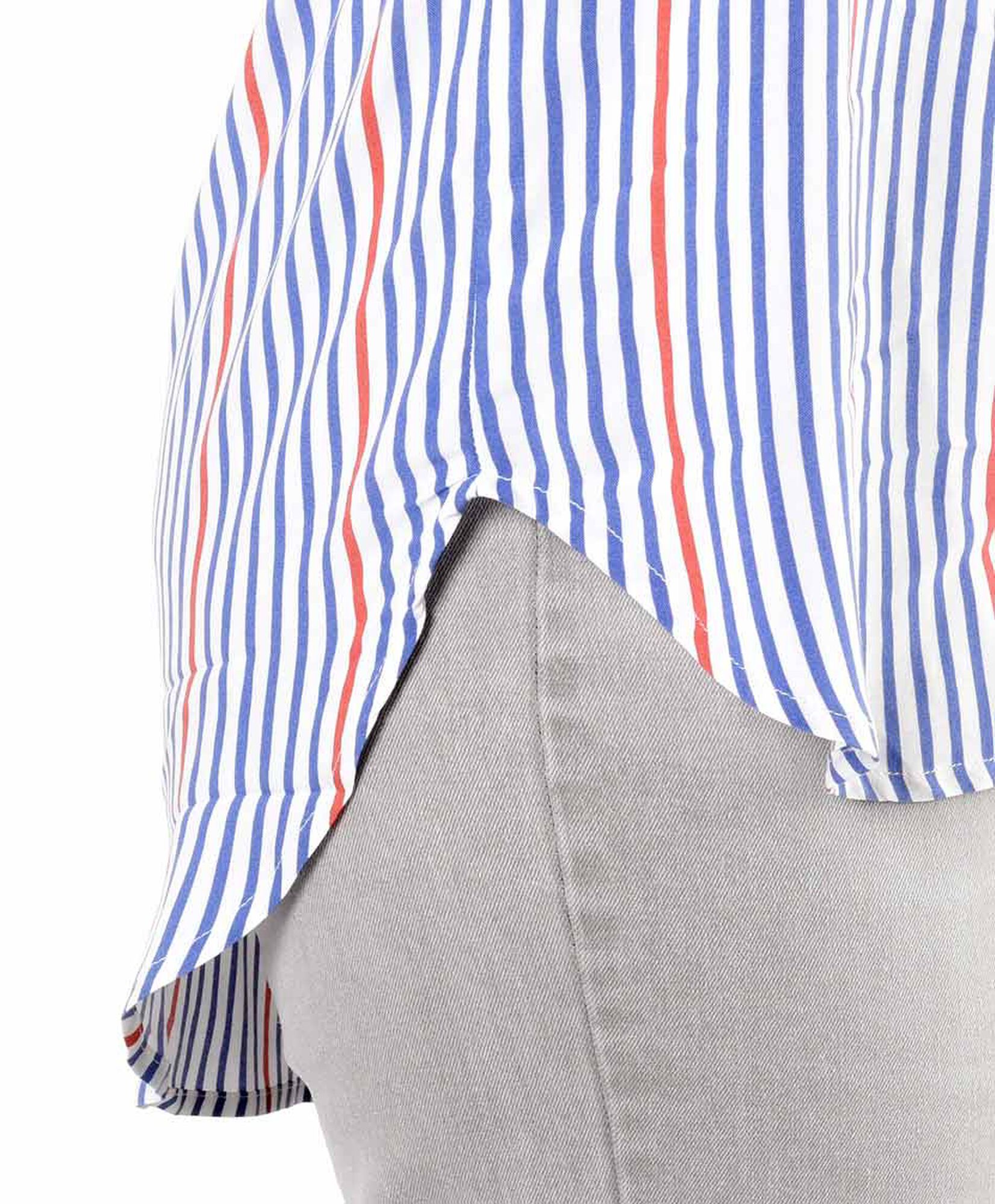 Blusa mujer líneas bicolor Blusa mujer líneas bicolor