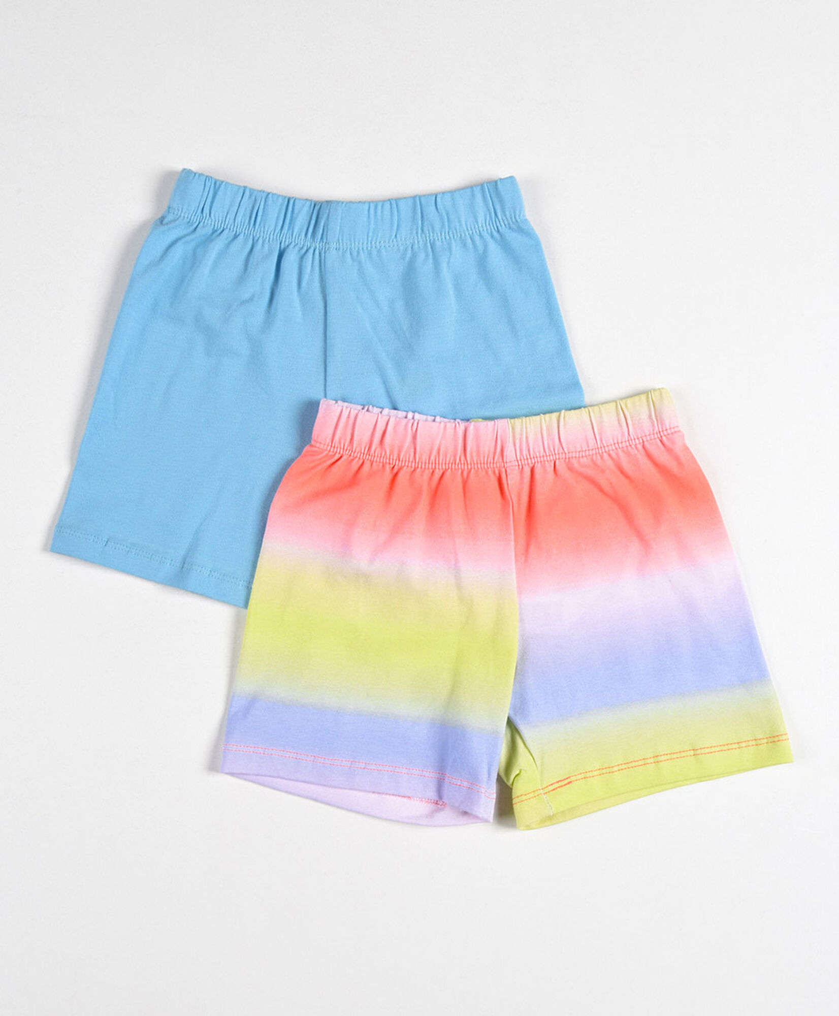 Pack 2 short niña degradé y calipso Pack 2 short niña degradé y calipso